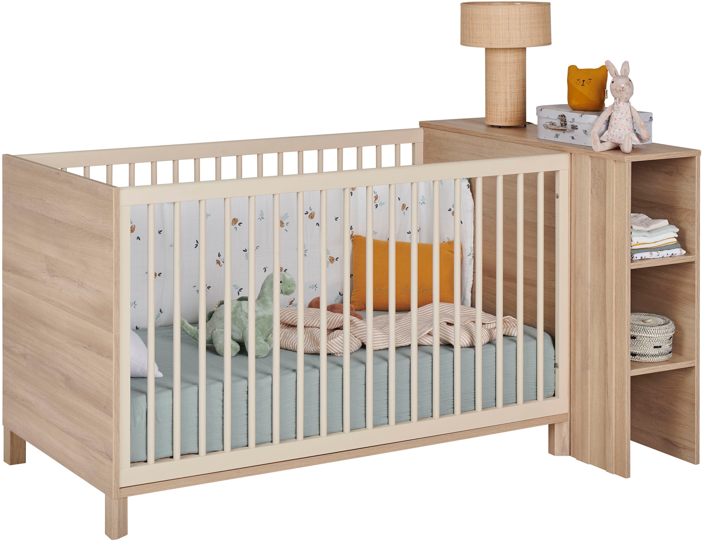 Gami Babyzimmer-Komplettset »SET N°3 CALYPSO« 6 Stk. tlg. Viel Stauraum für eine optimale Organisation.