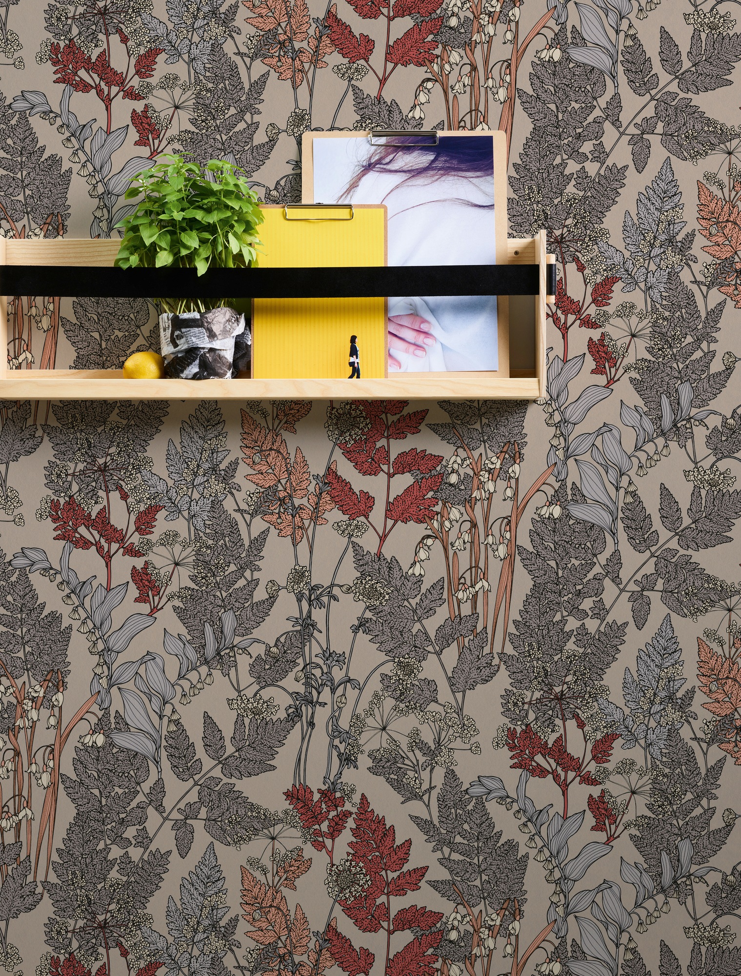 Architects Paper Vliestapete »Floral Impression« Wald | botanisch | floral glatt Tapete Blumen Tapeten Wohnzimmer Schlafzimmer Küche modern Design Büro