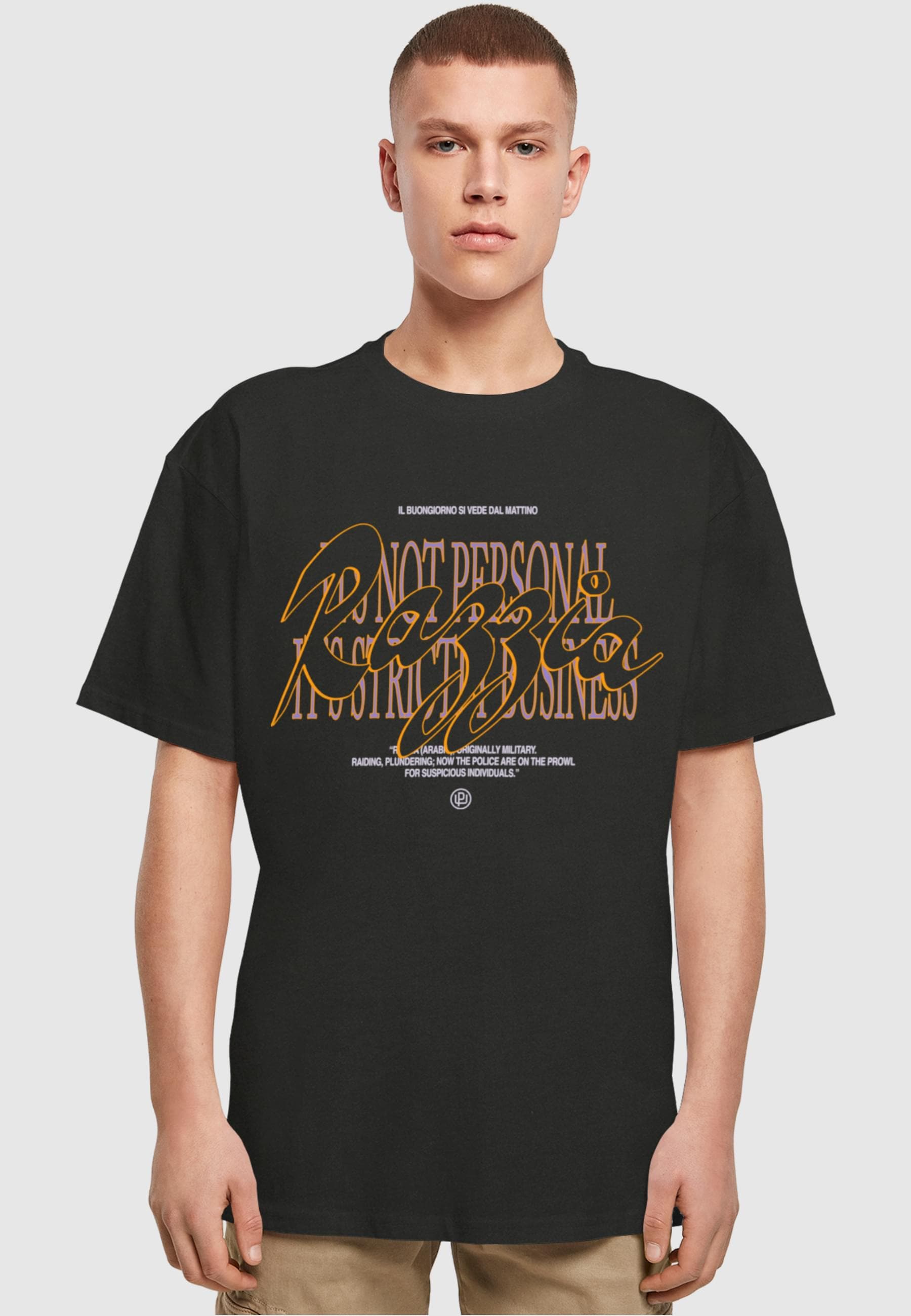 Upscale by Mister Tee T-Shirt »Upscale by Mister Tee Herren Razzia Oversize Tee«, (1 tlg.)