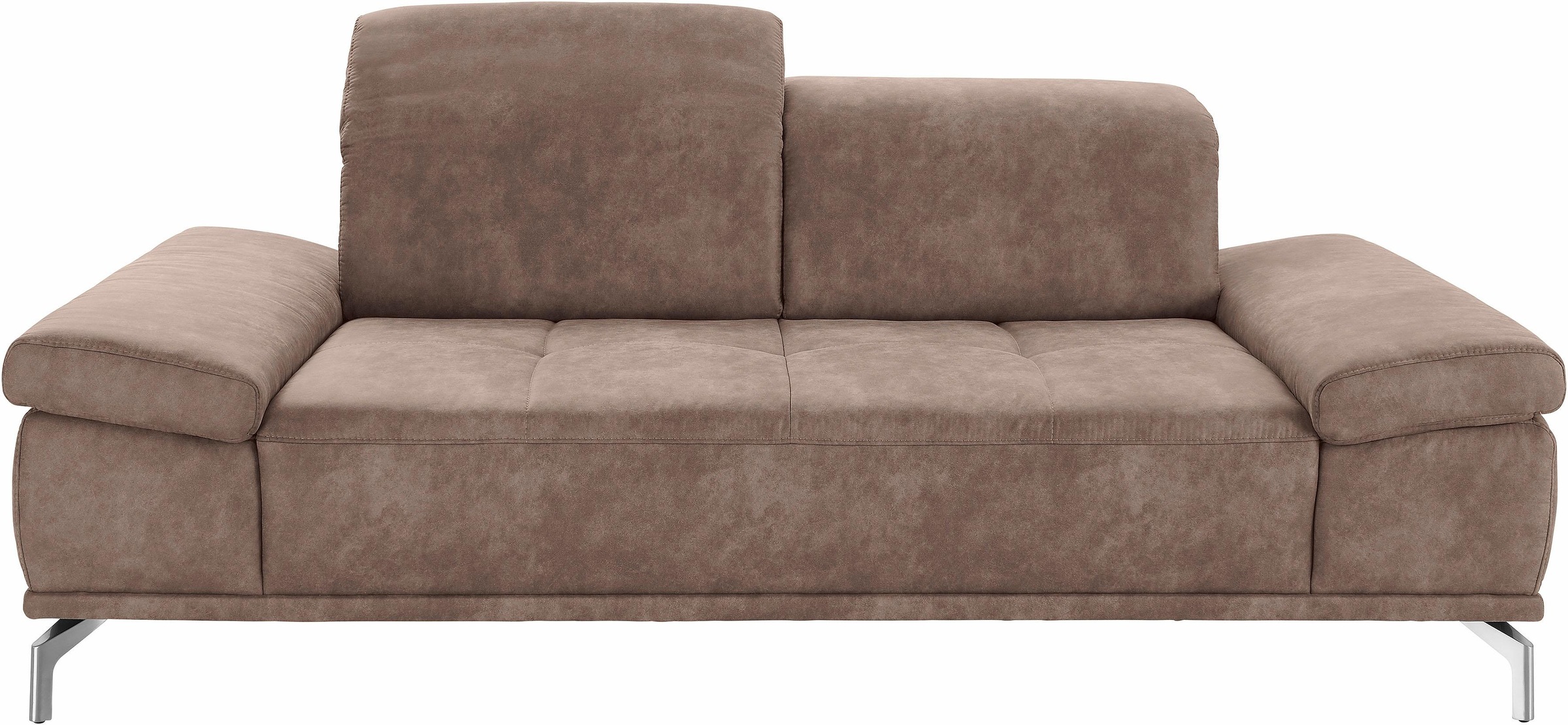 PLACES OF STYLE 3-Sitzer "Caluna" mit Sitztiefen- und Kopfteilverstellung günstig online kaufen