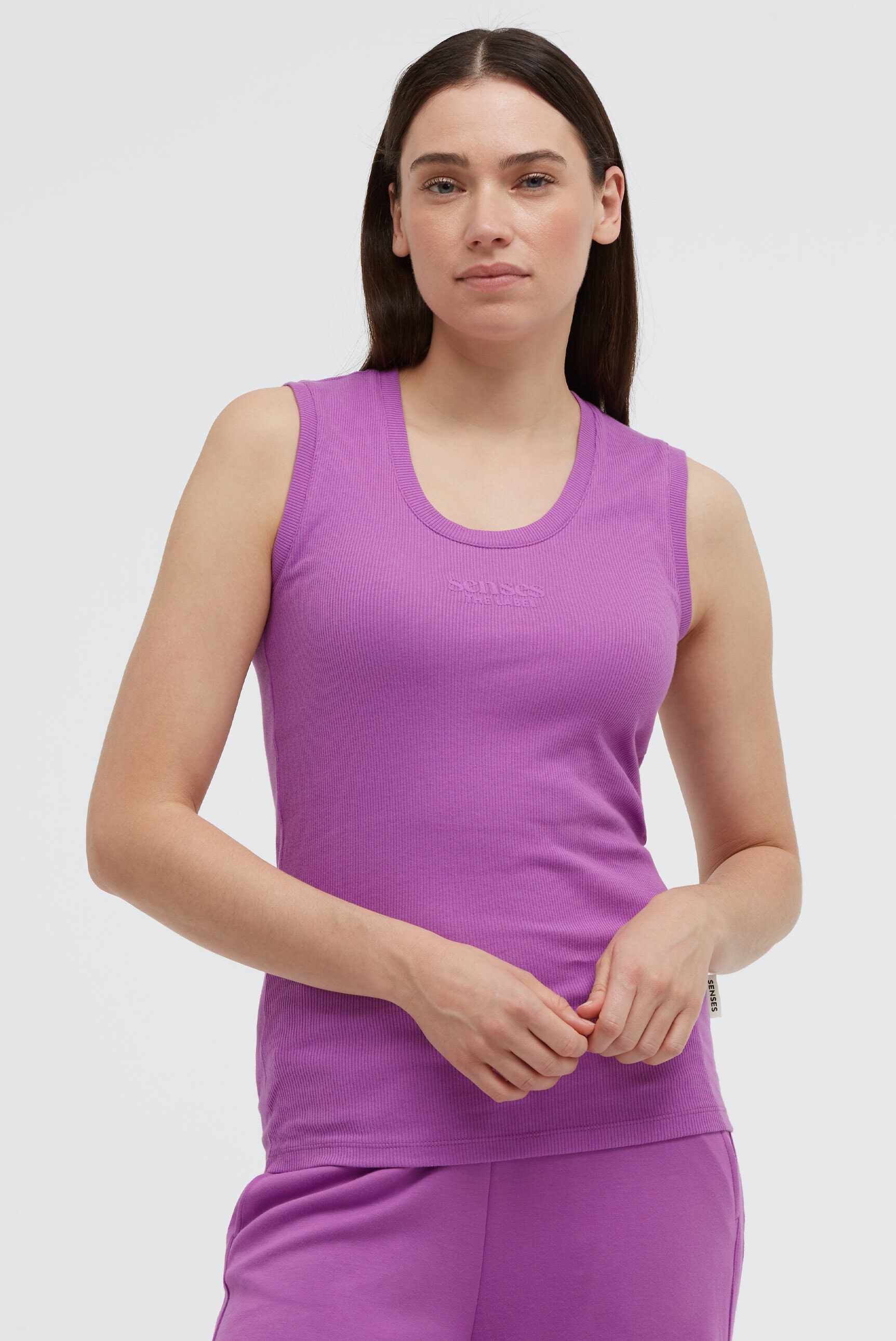 SENSES.THE LABEL Tanktop mit Baumwolle