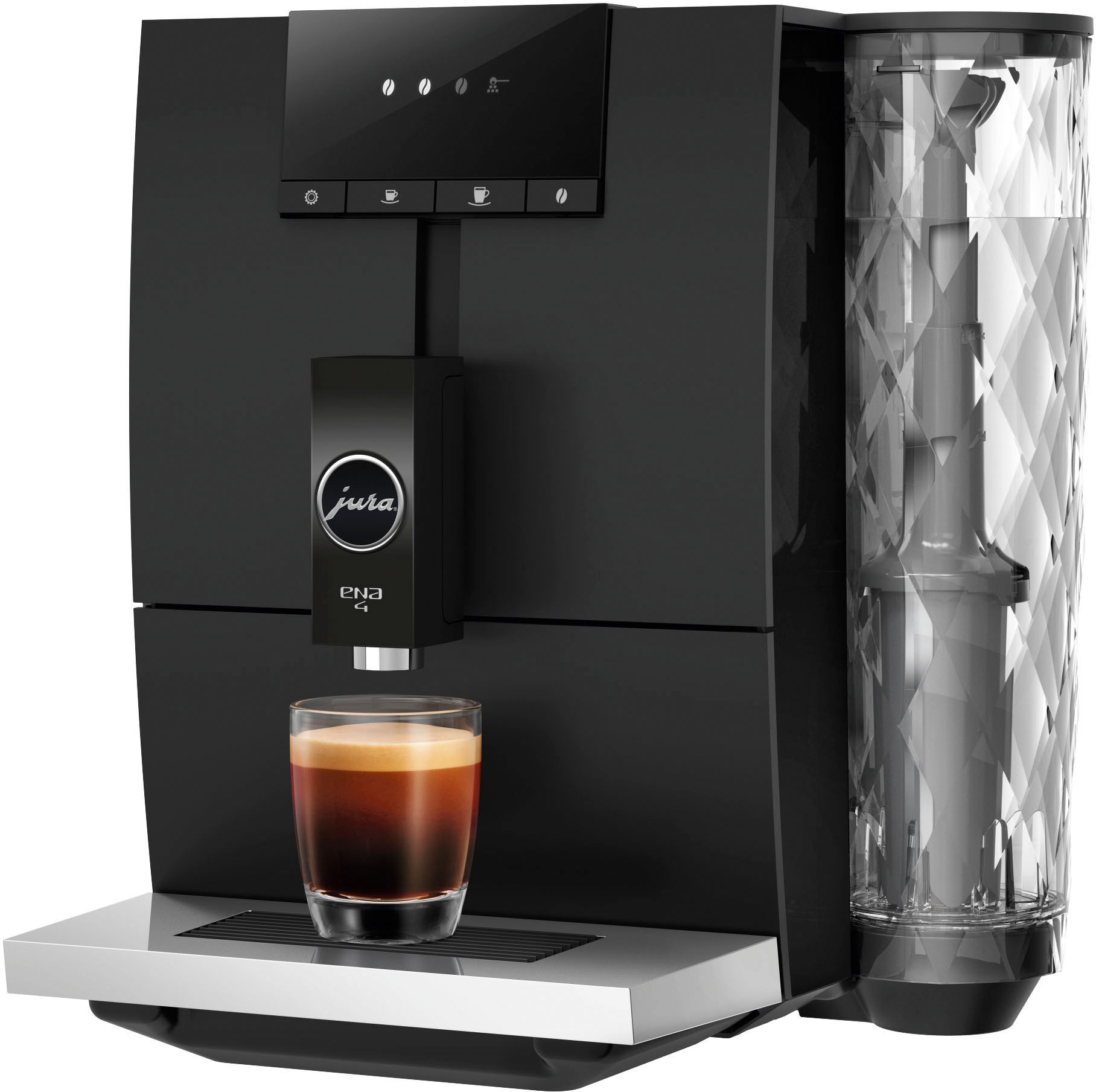 "JURA Kaffeevollautomat ""15501 ENA 4 Full Metropolitan Black (EB)"", schwarz, B:27,1cm H:32,3cm T:44,5cm, Kaffeevollautomaten, Kaffeevollautomat"