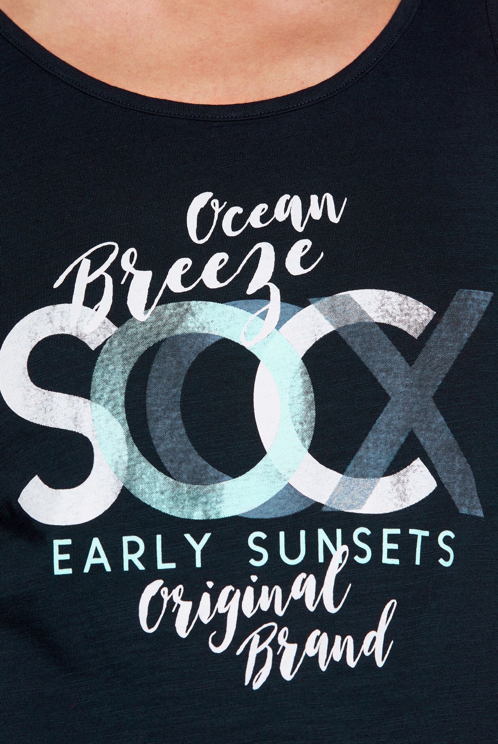 SOCCX Tanktop, aus Baumwolle