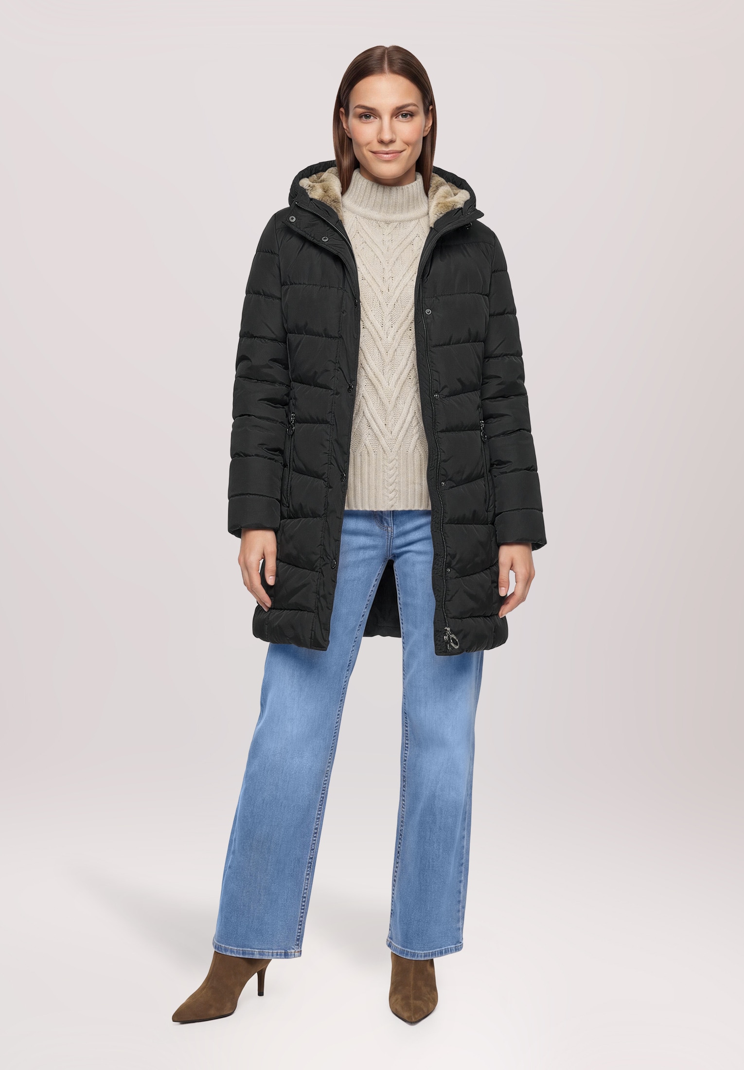 Betty Barclay Outdoorjacke »Damen mit Kapuze« mit Kapuze