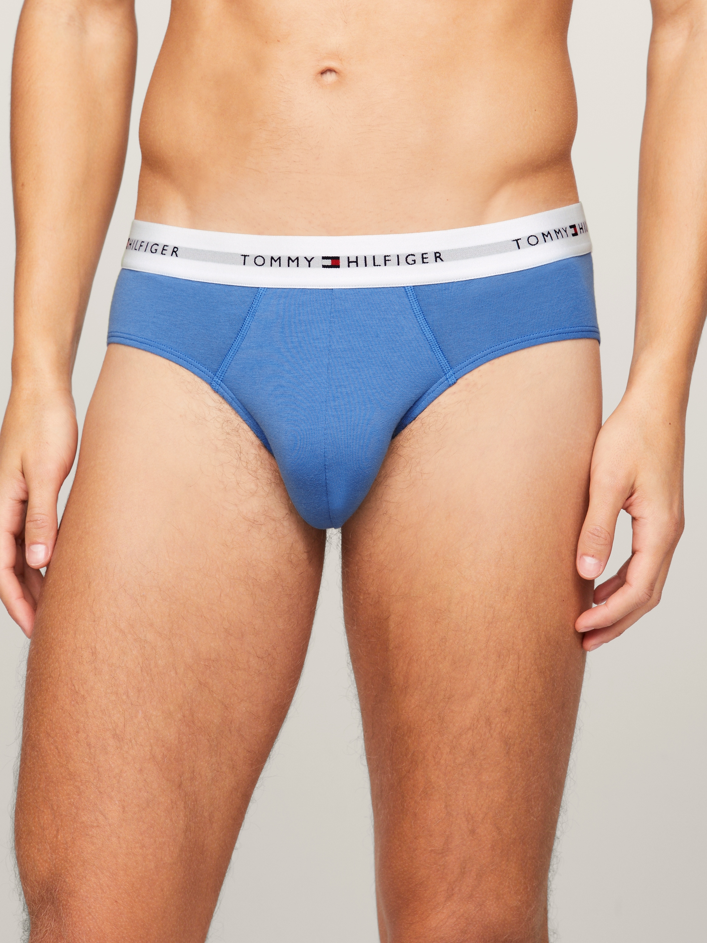 Tommy Hilfiger Underwear Slip »5P BRIEF«, (Packung, 5 St., 5er-Pack), mit Tommy Hilfiger Logo-Elastikbund