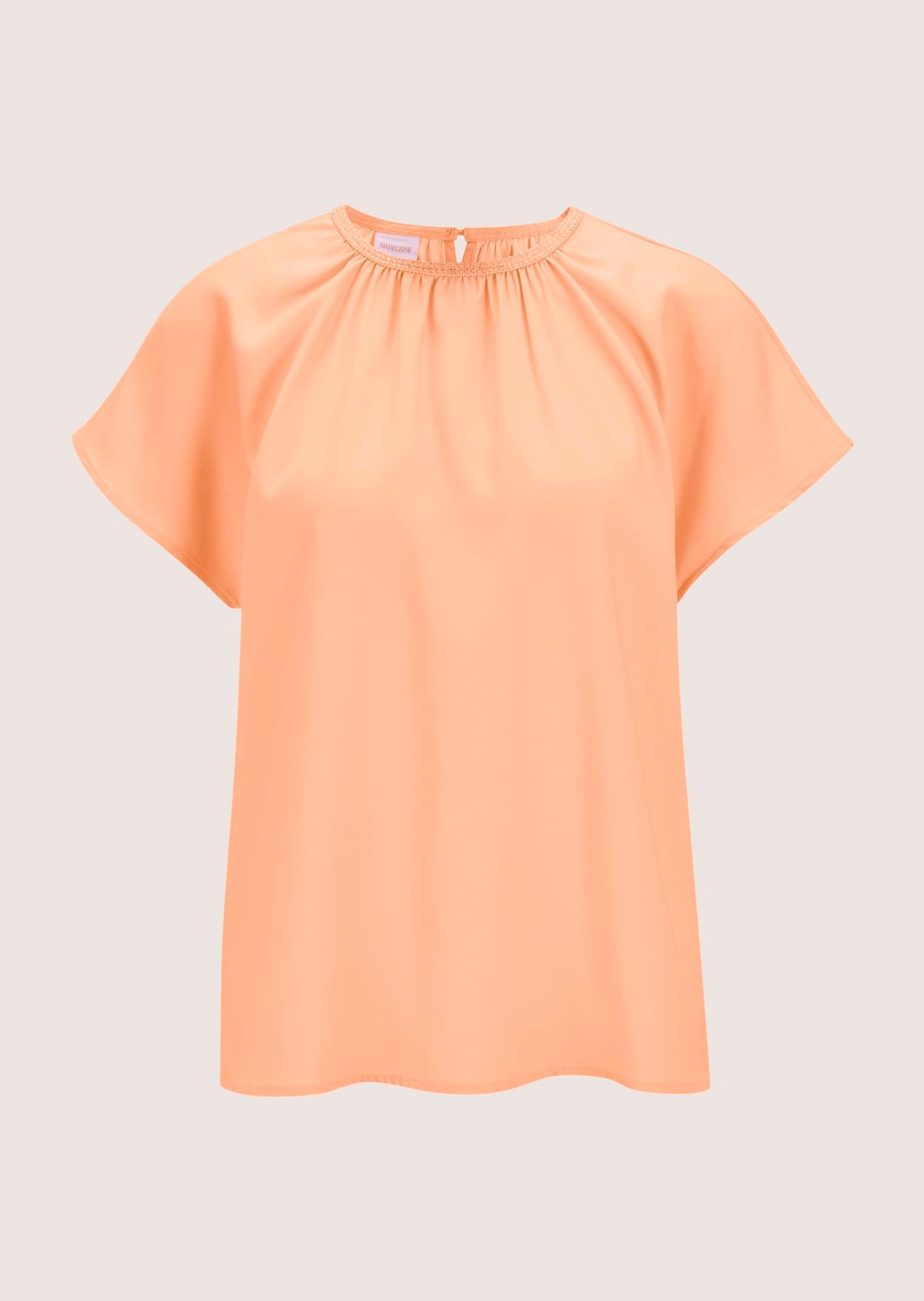 MADELEINE "Blusenshirt Sommerliches Freizeitshirt mit Falten"