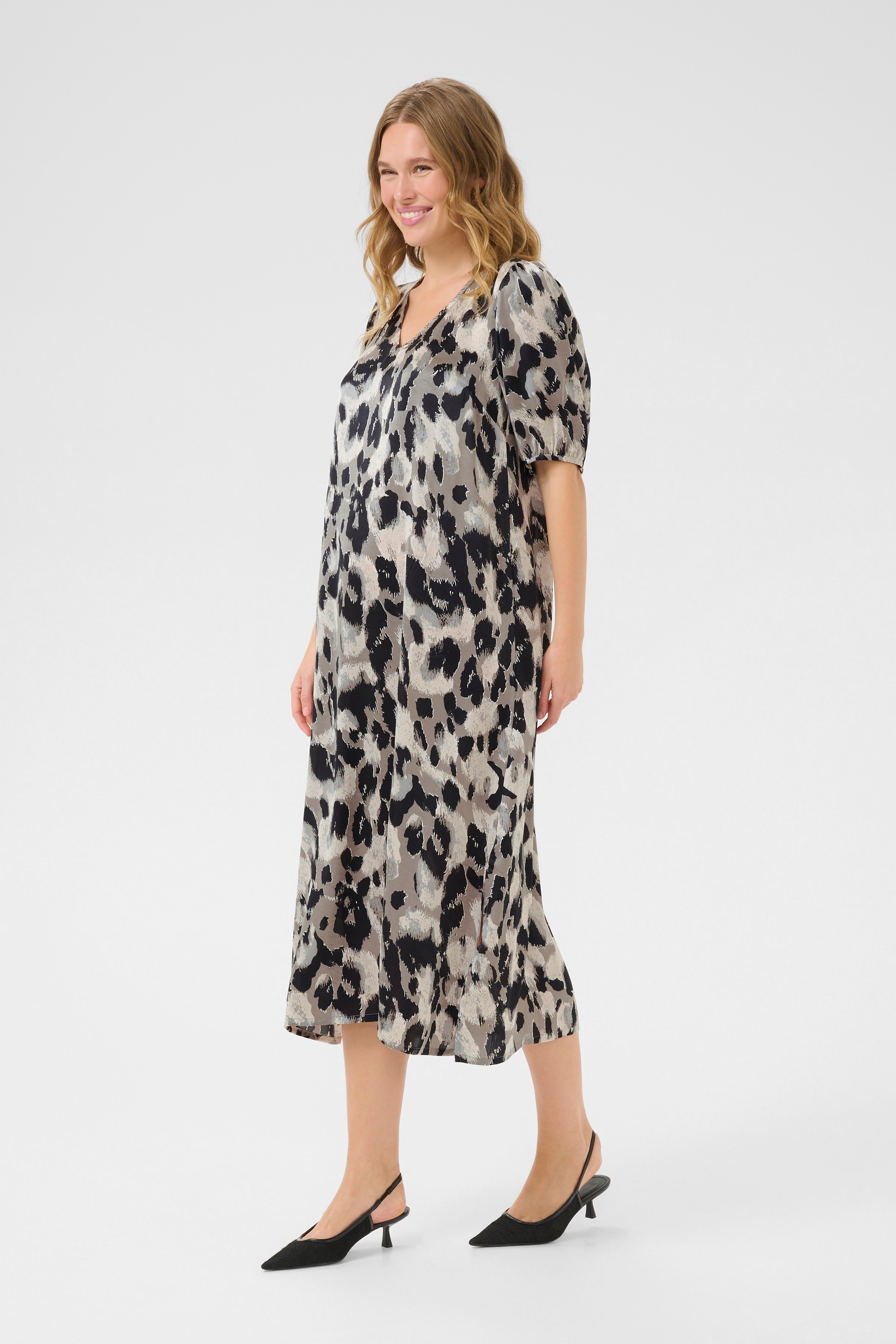 KAFFE Midikleid »Damen Kleid BPaddison«