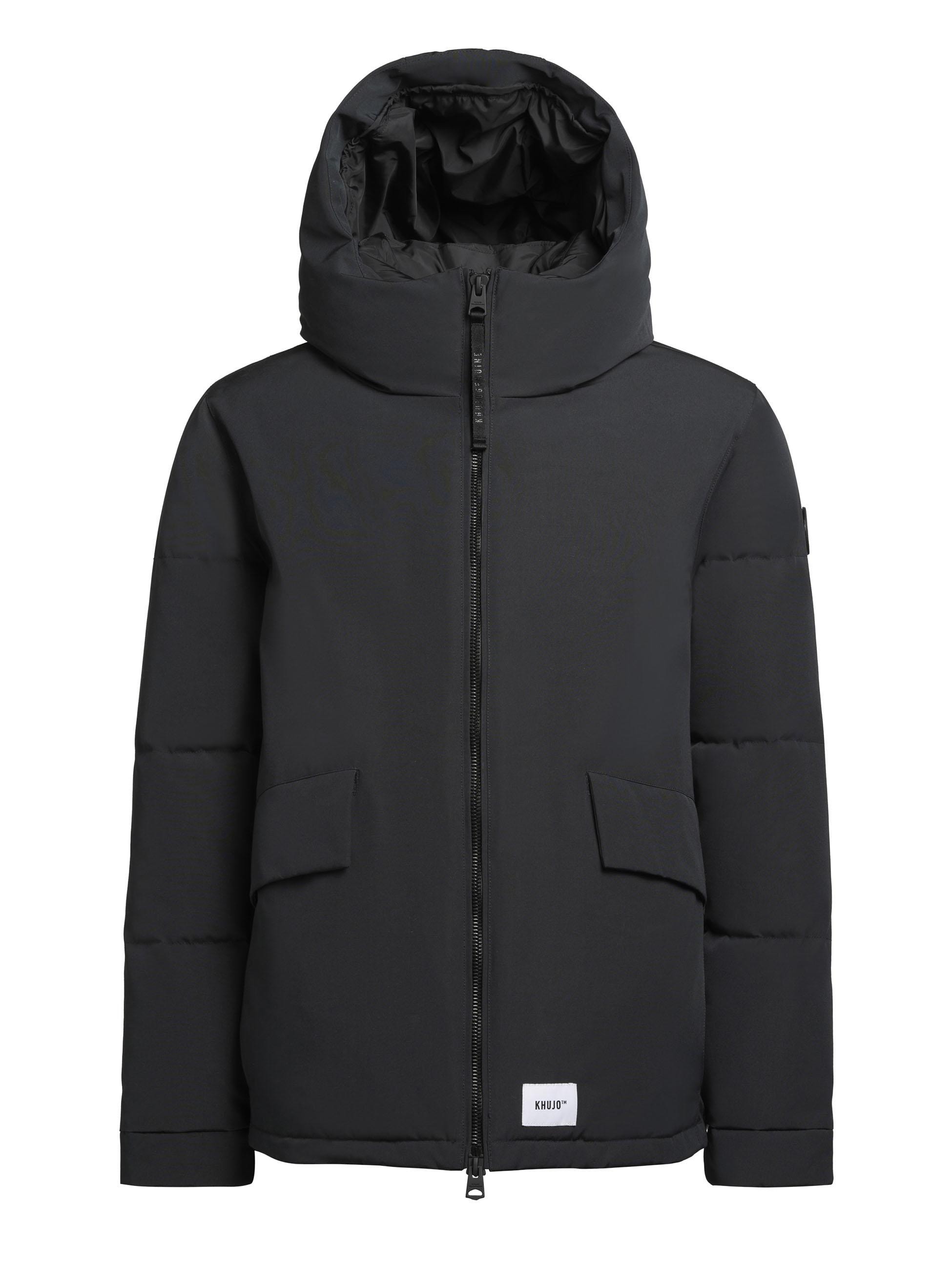 khujo Winterjacke »Gero«, mit Kapuze, Warme Herren Outdoorjacke mit Kapuze