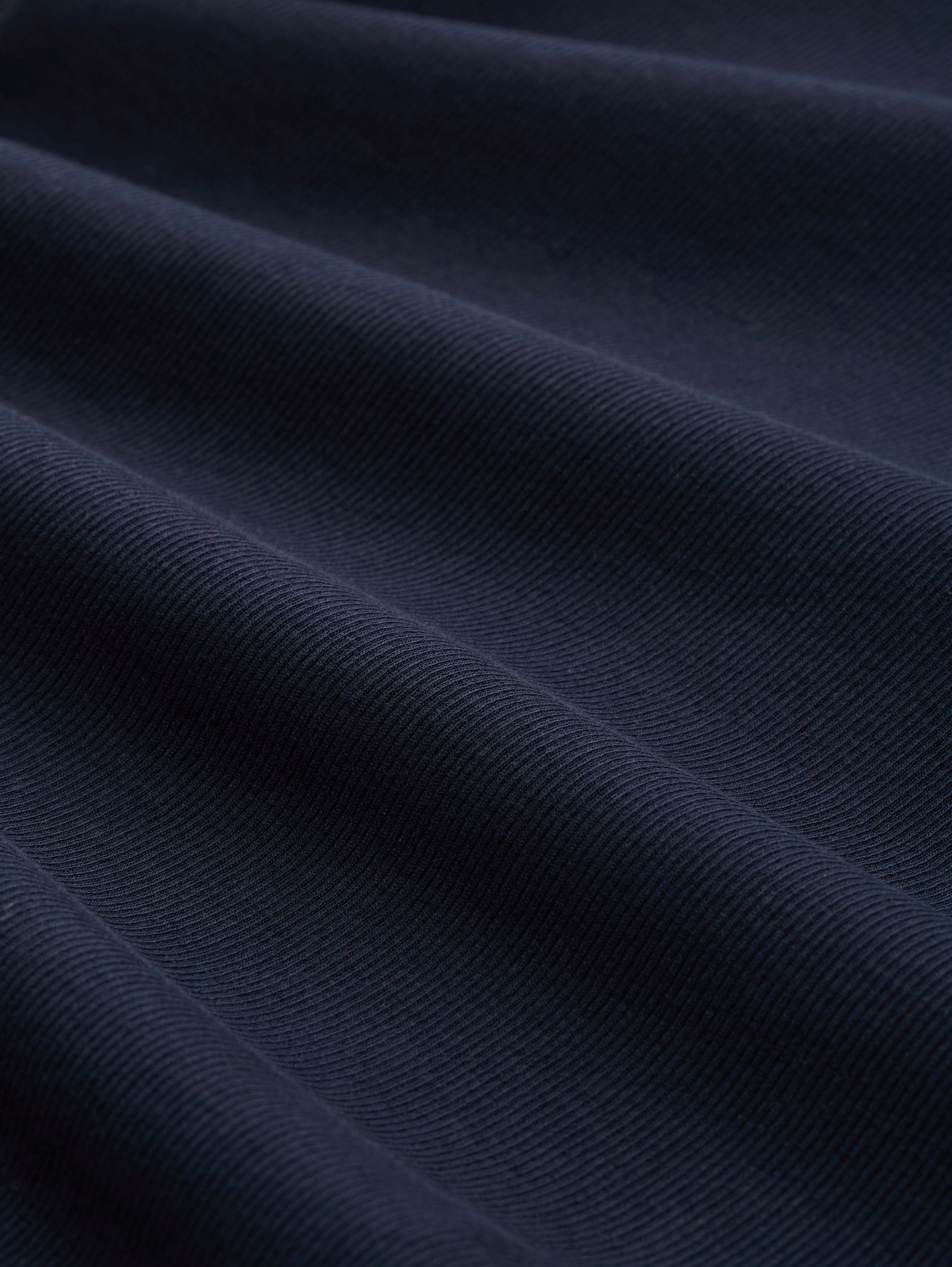 TOM TAILOR Denim Langarmshirt in Ripp-Optik