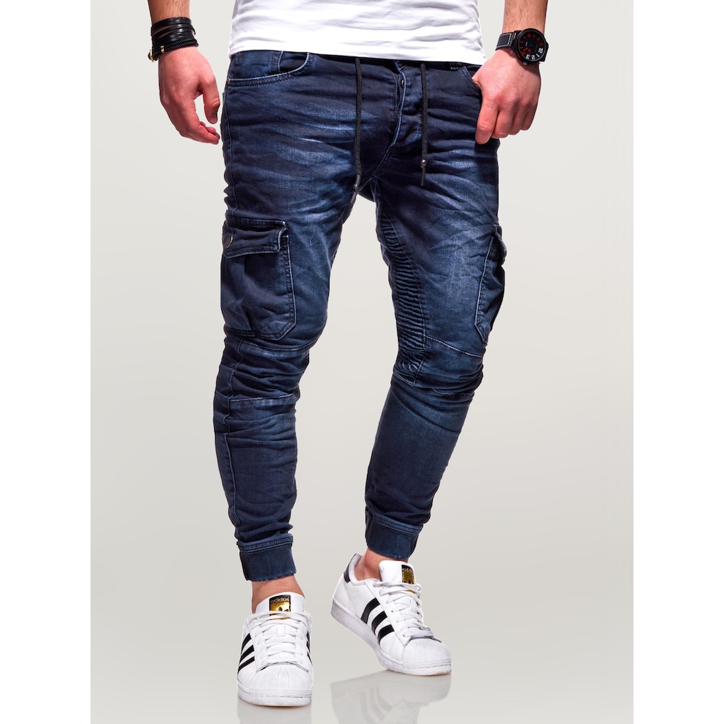 behype Slim-fit-Jeans »BILLY«