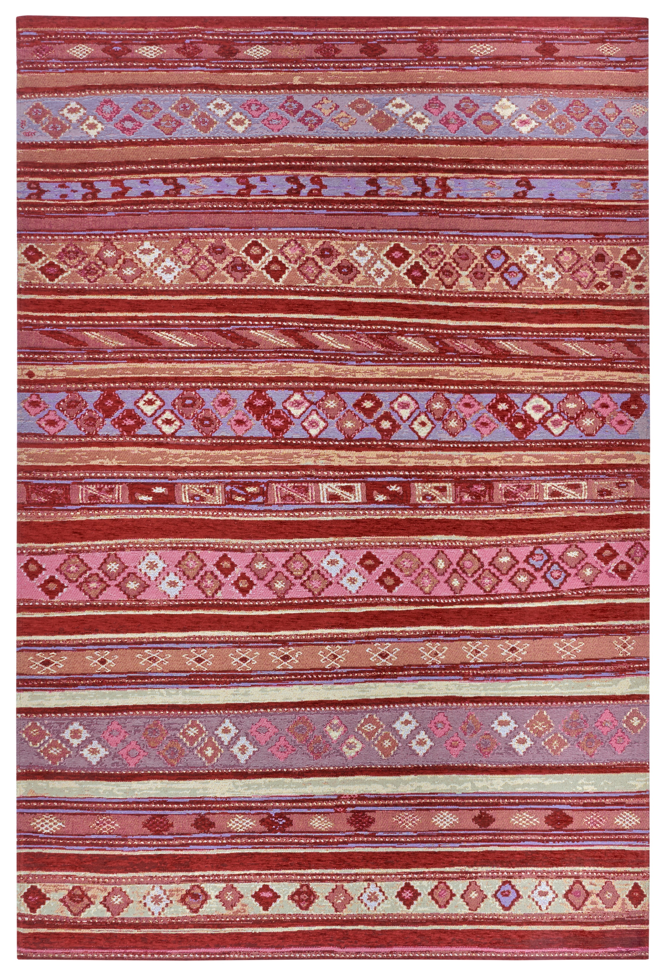 HANSE Home Teppich »Yara«, rechteckig, 5 mm Höhe, Flachgewebe robust, Anti-Slip, Boho Design, moderne Farben