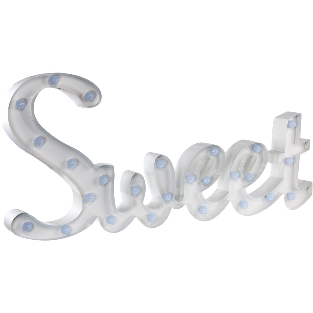 MARQUEE LIGHTS LED Dekolicht »Sweet«, 26 flammig-flammig