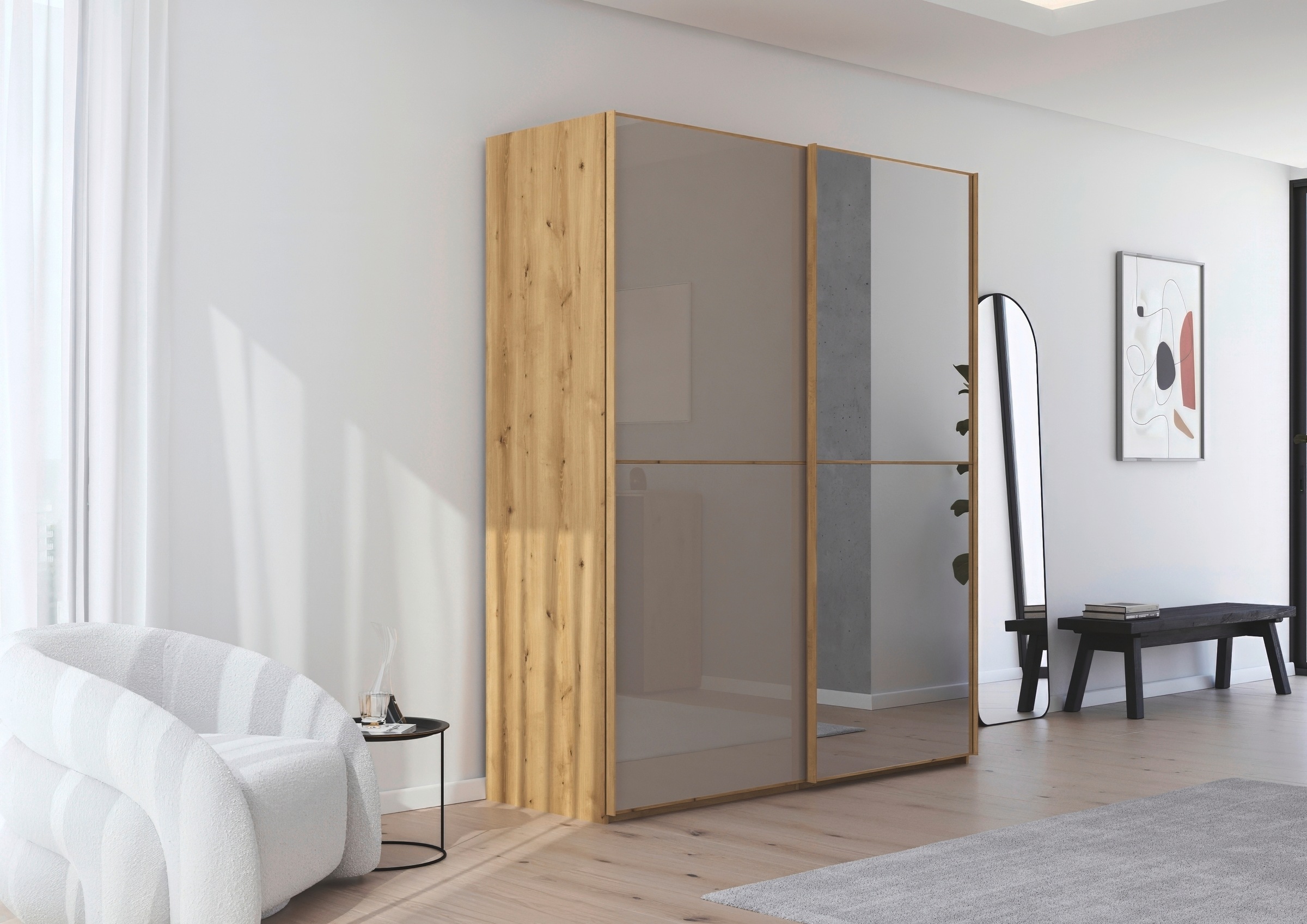 rauch Schwebetürenschrank "Kleiderschrank Schrank Garderobe Schlafzimmersch günstig online kaufen