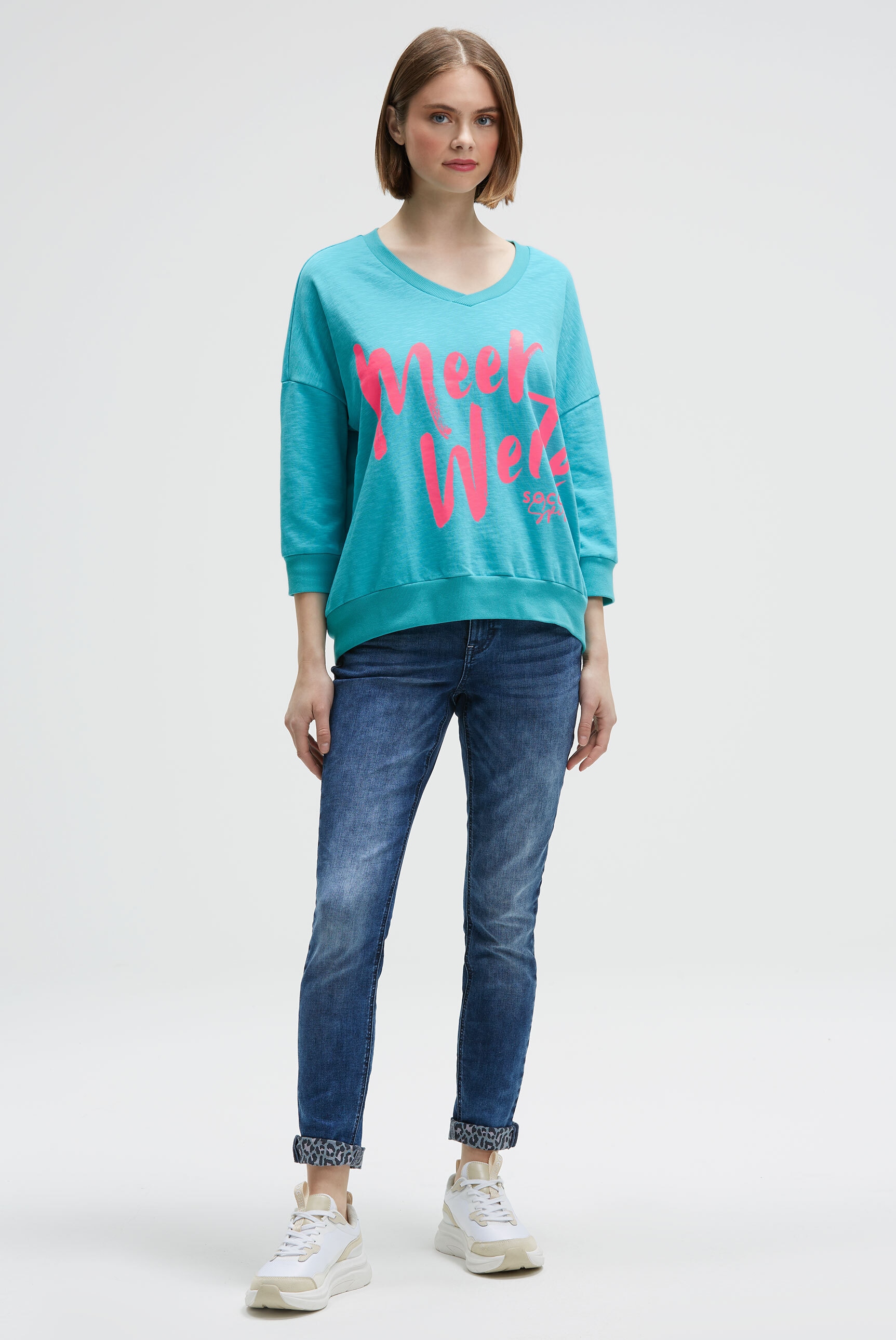 SOCCX Sweater , mit Baumwolle
