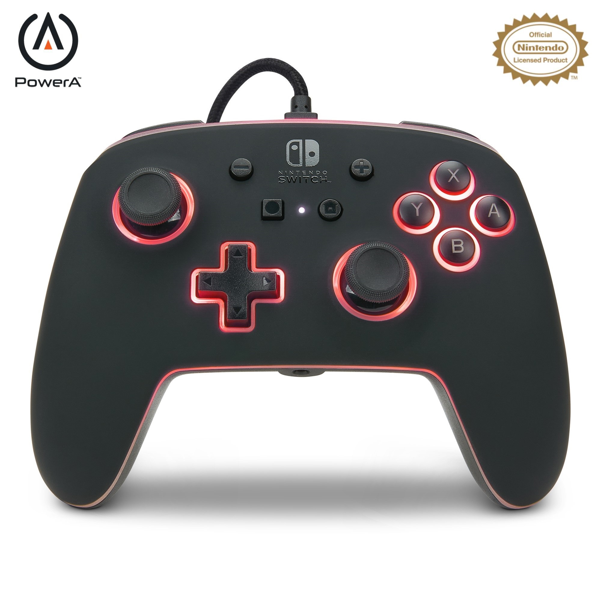 PowerA Switch-Controller »Nintendo Switch - Controller Spectra (kabelgebunden)«, (2 St.)