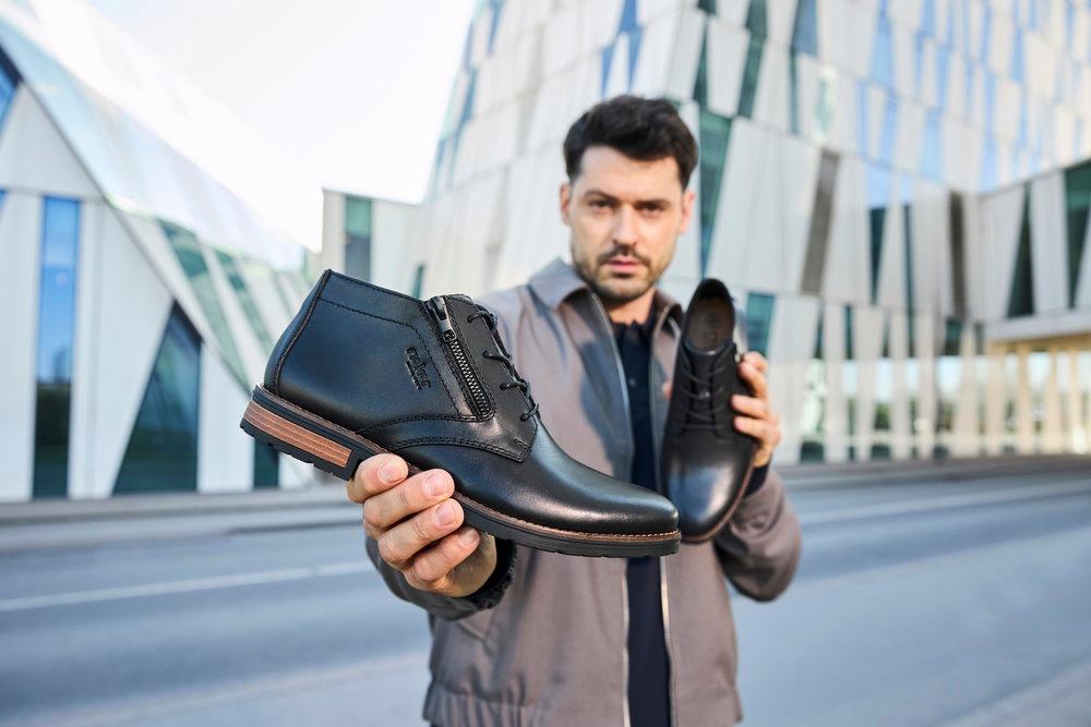 Rieker Schnürstiefelette, Business-Stiefelette, Klassik-Boots in eleganter Optik