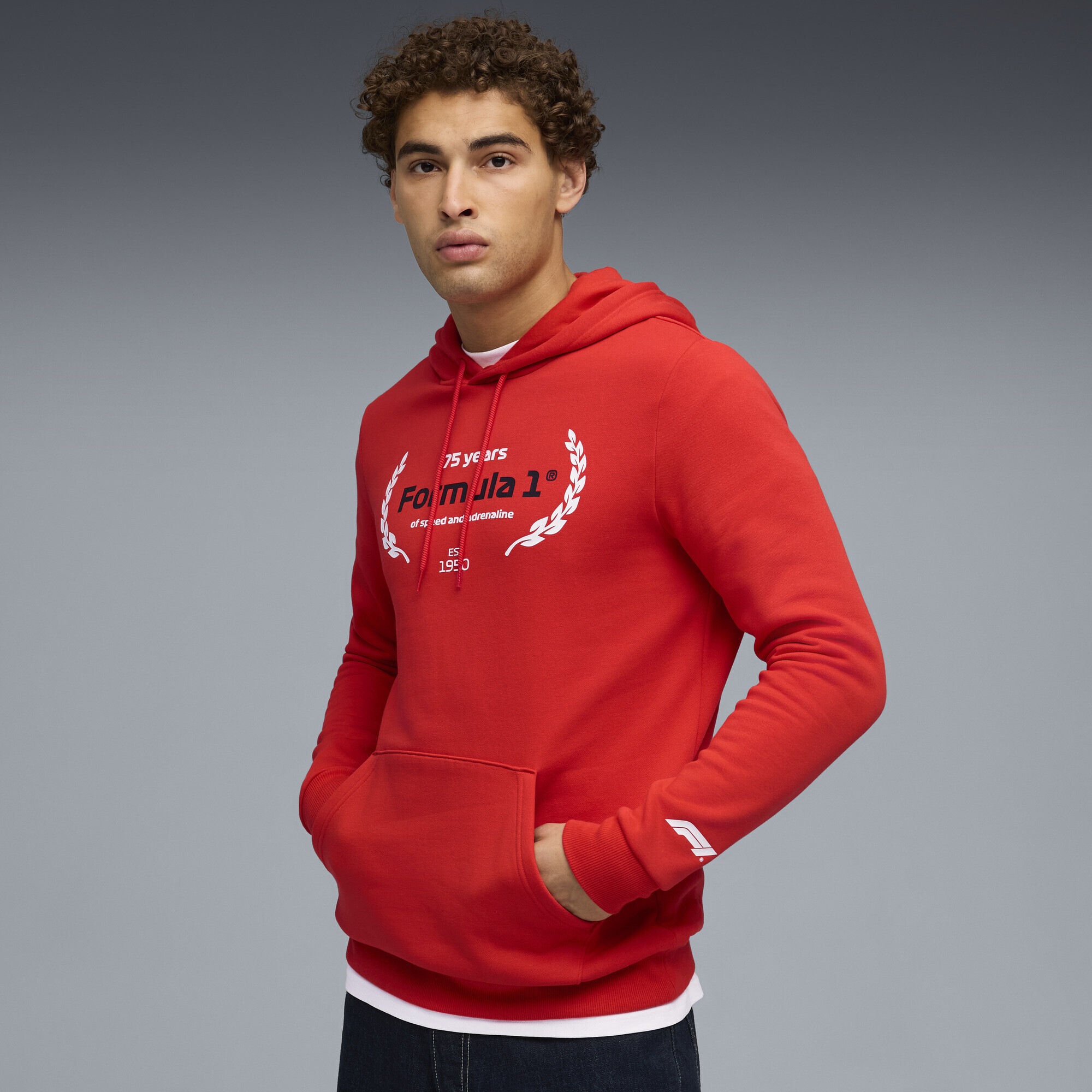 PUMA Hoodie "F1 Essentials Logo Graphic Hoodie Herren" günstig online kaufen