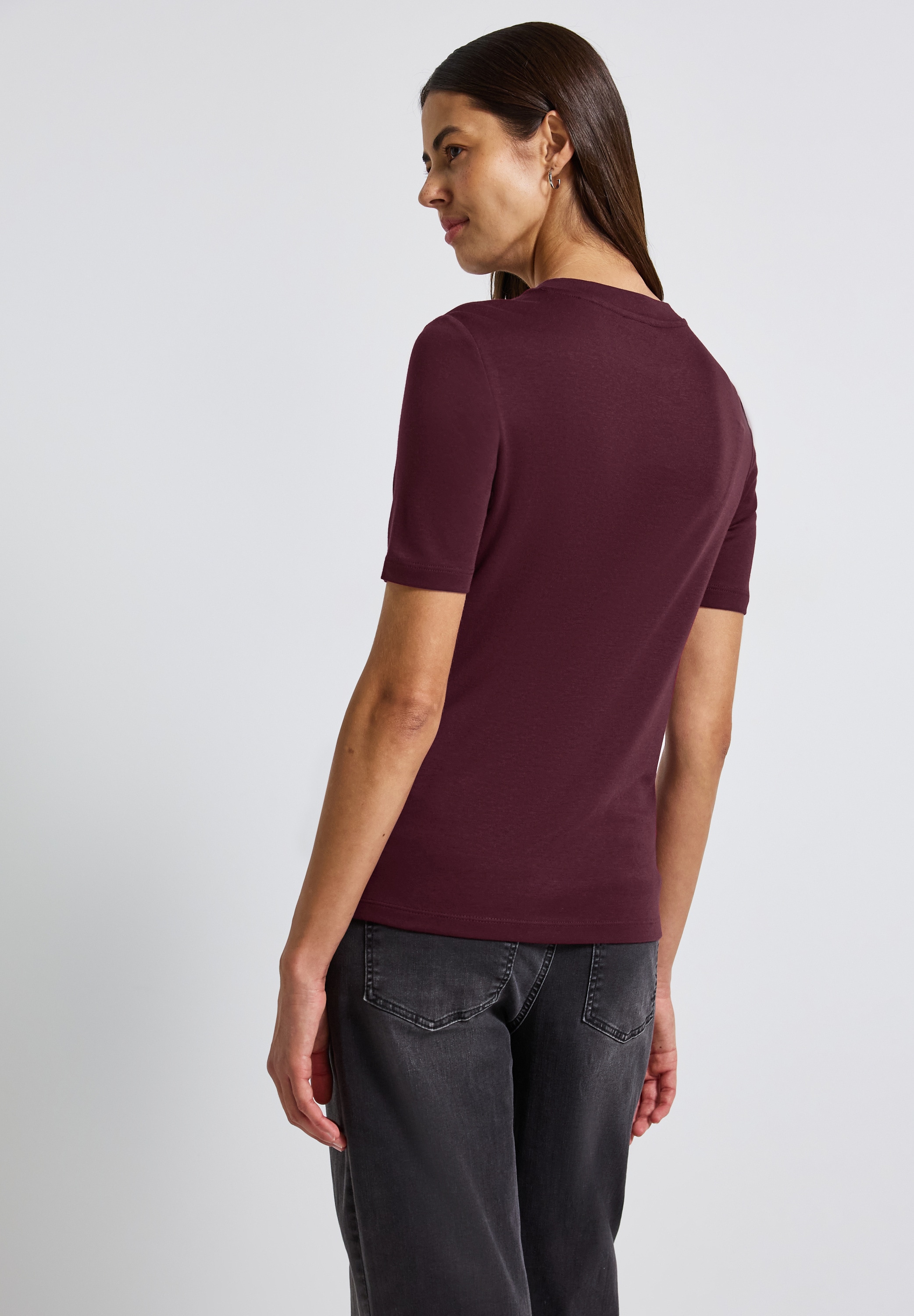 STREET ONE T-Shirt, im soften Baumwoll-Mix