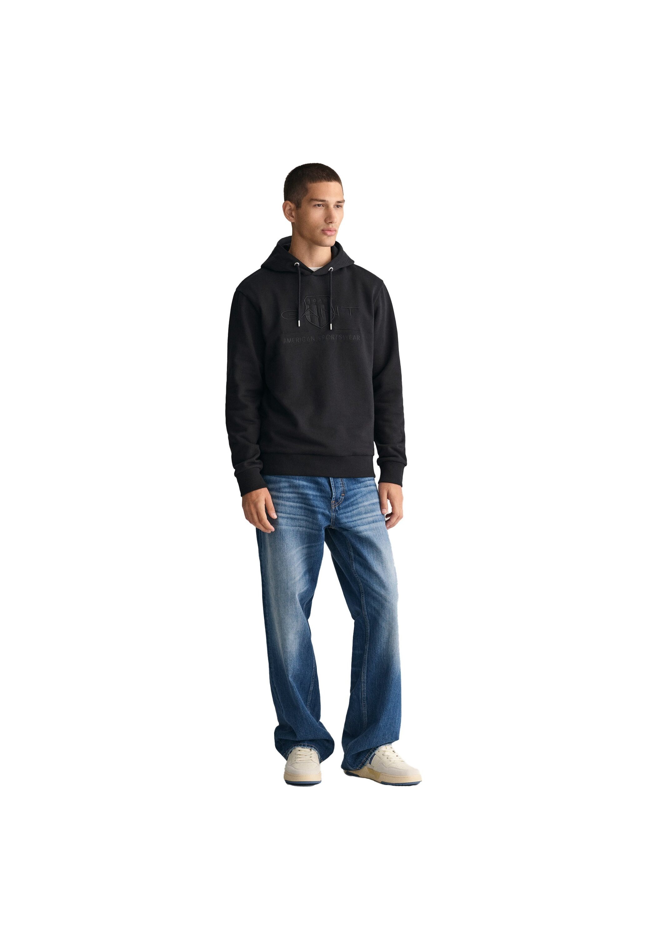 Gant Sweatshirt »Sweatshirt REGULAR TONAL SHIELD HOODIE«