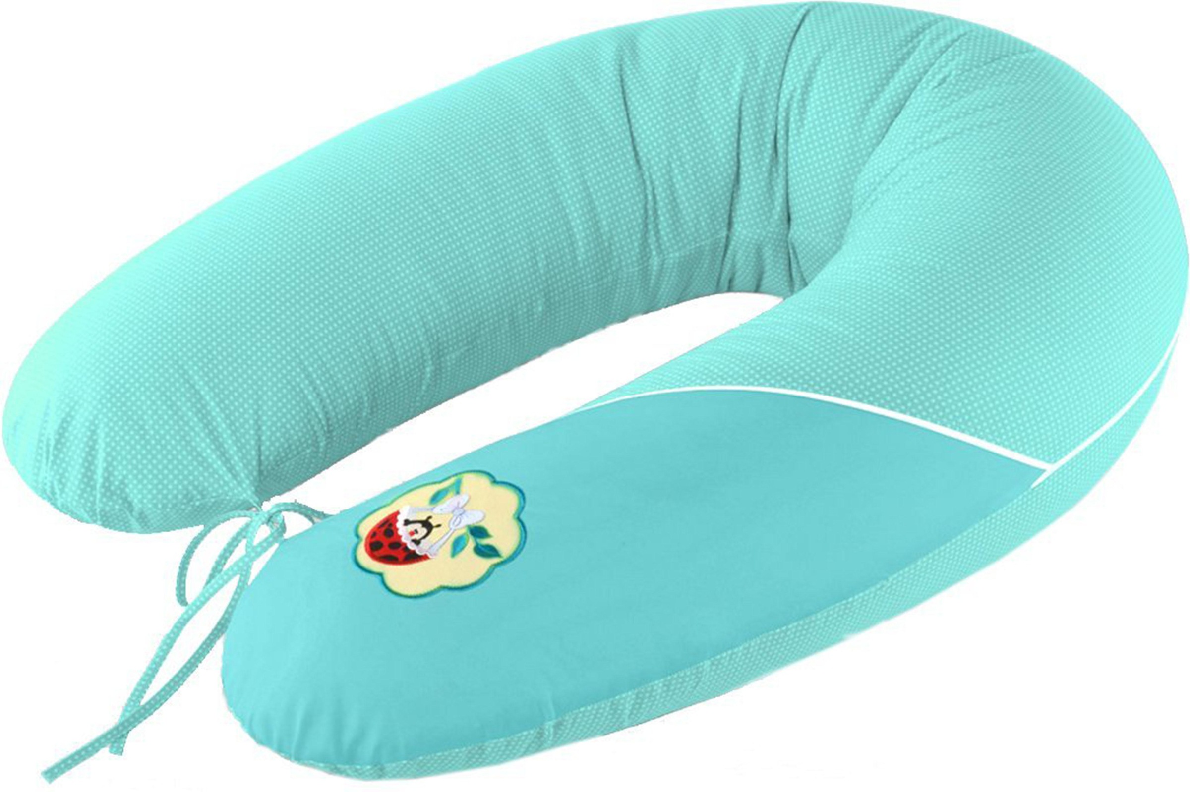 Stillkissen Marienkäfer grün EPS