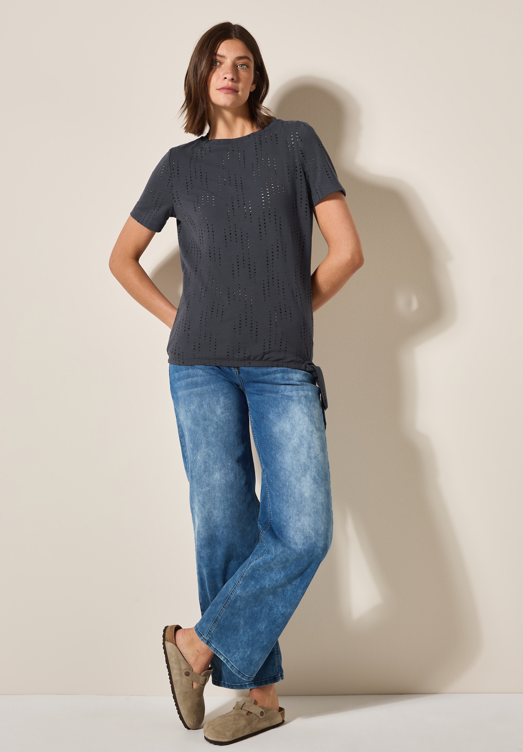 Thumbnail - Cecil T-Shirt mit U-Boot-Ausschnitt