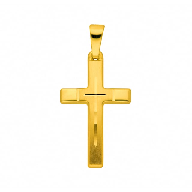 Adelia´s Kette mit Anhänger »333 Gold Kreuz Anhänger«, Schmuckset - Set mit  Halskette kaufen | BAUR