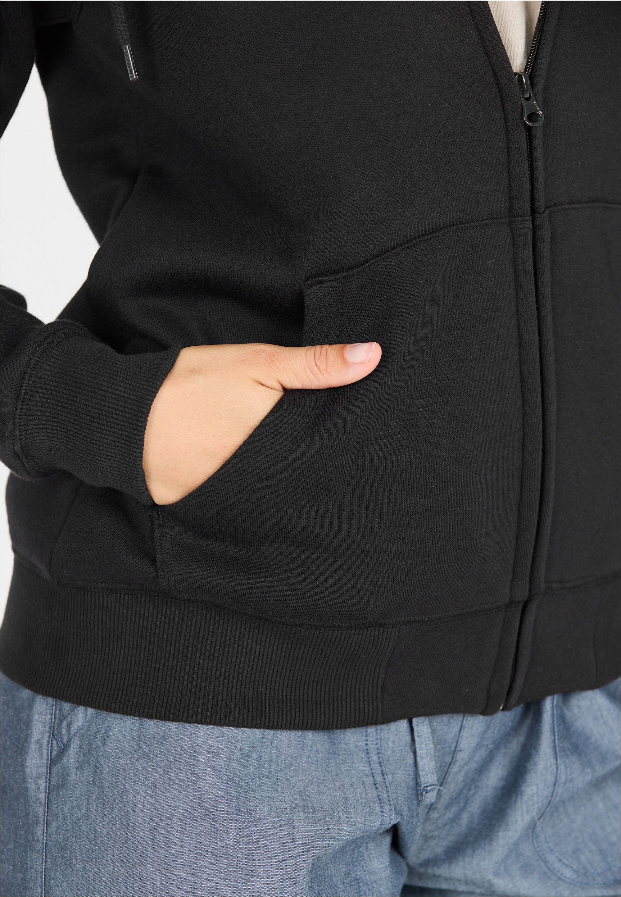 CRUZ Sweatshirt »Oklahoma«, mit weicher gebrushter innenseite