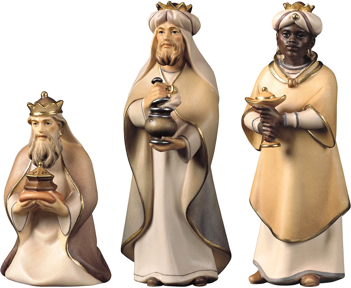 ULPE WOODART Krippenfigur »Heilige Drei Könige, Weihnachtsdeko«, zur Komet Krippe, Handarbeit