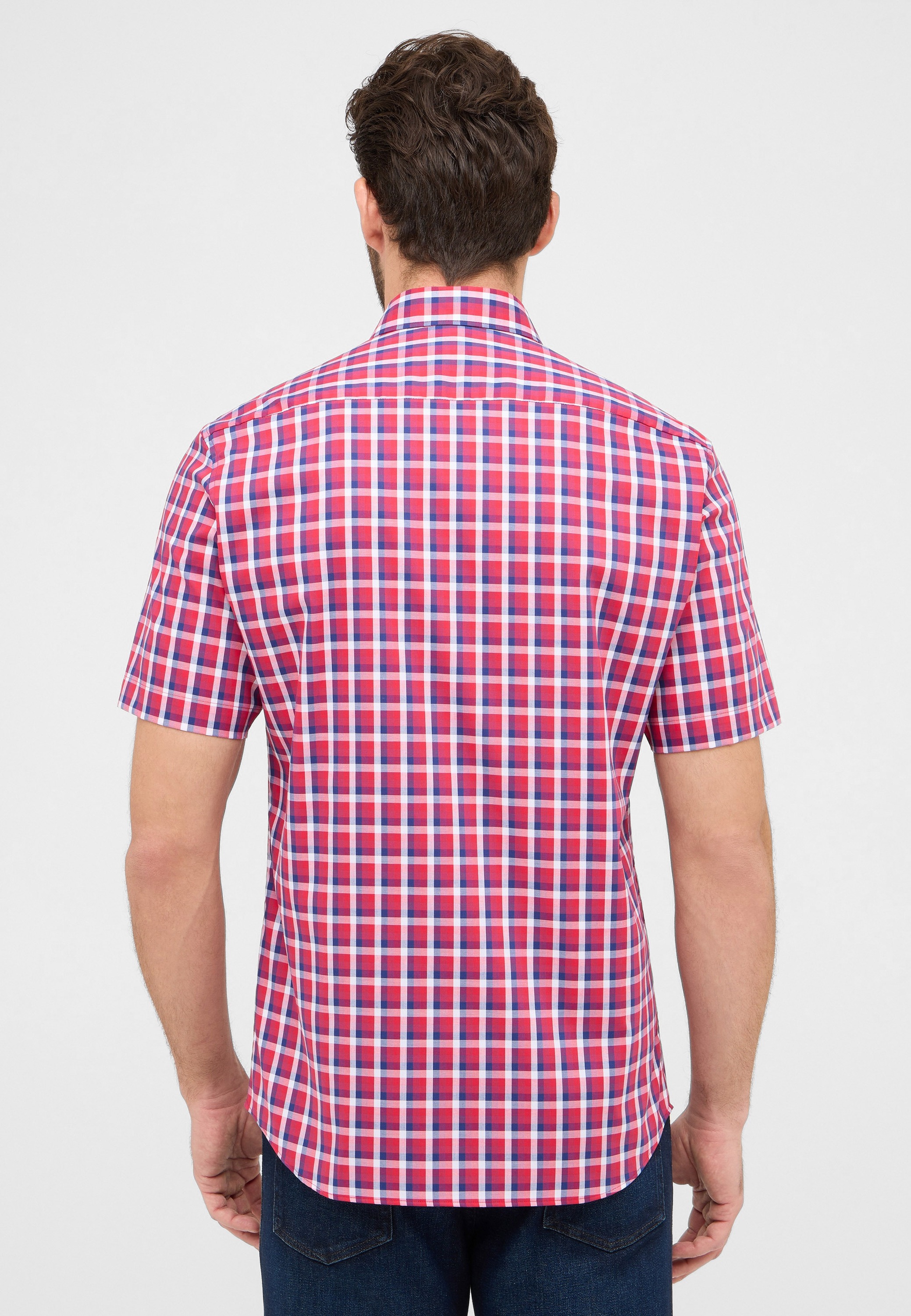 Eterna Kurzarmhemd »MODERN FIT«, NON IRON (bügelfrei)