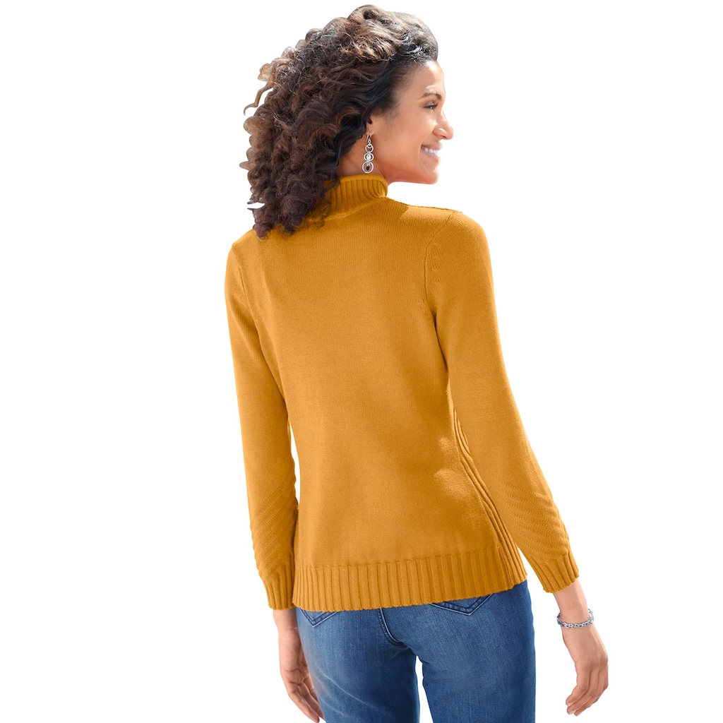 Casual Looks Stehkragenpullover »Pullover«