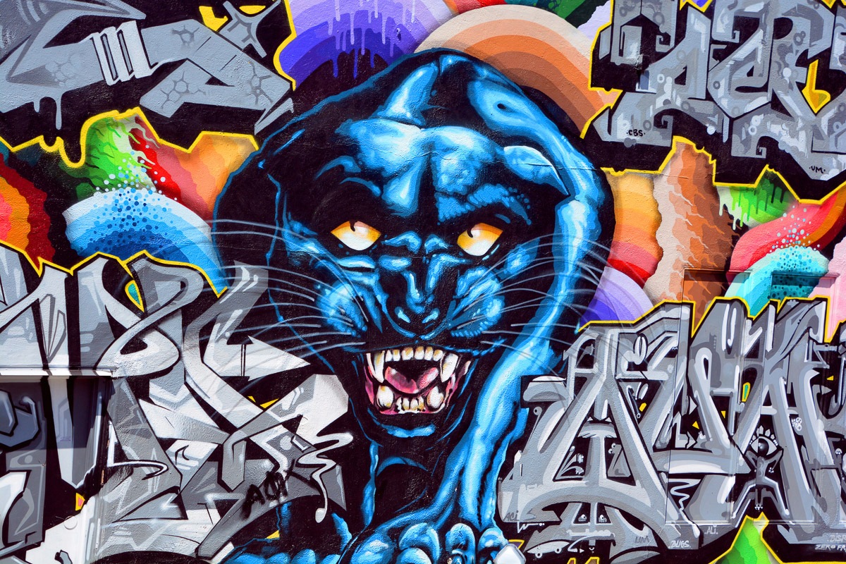 Papermoon Fototapete »Graffiti«