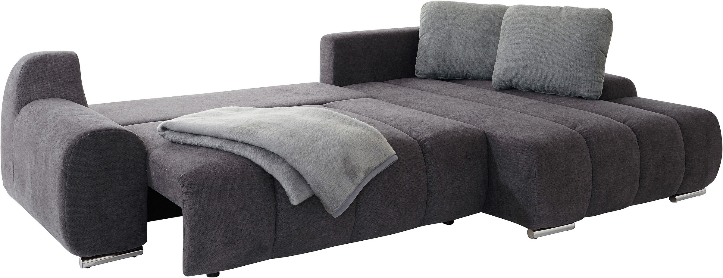 INOSIGN Ecksofa »Bono L-Form«, wahlweise mit Bettfunktion