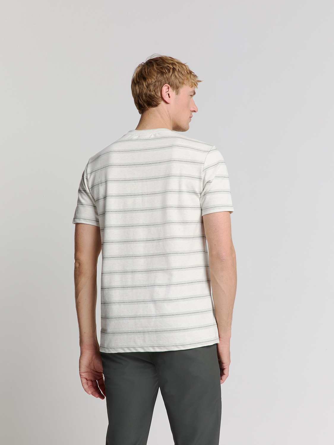 NO EXCESS T-Shirt "No Excess Jacquard crewneck t-shirt" günstig online kaufen