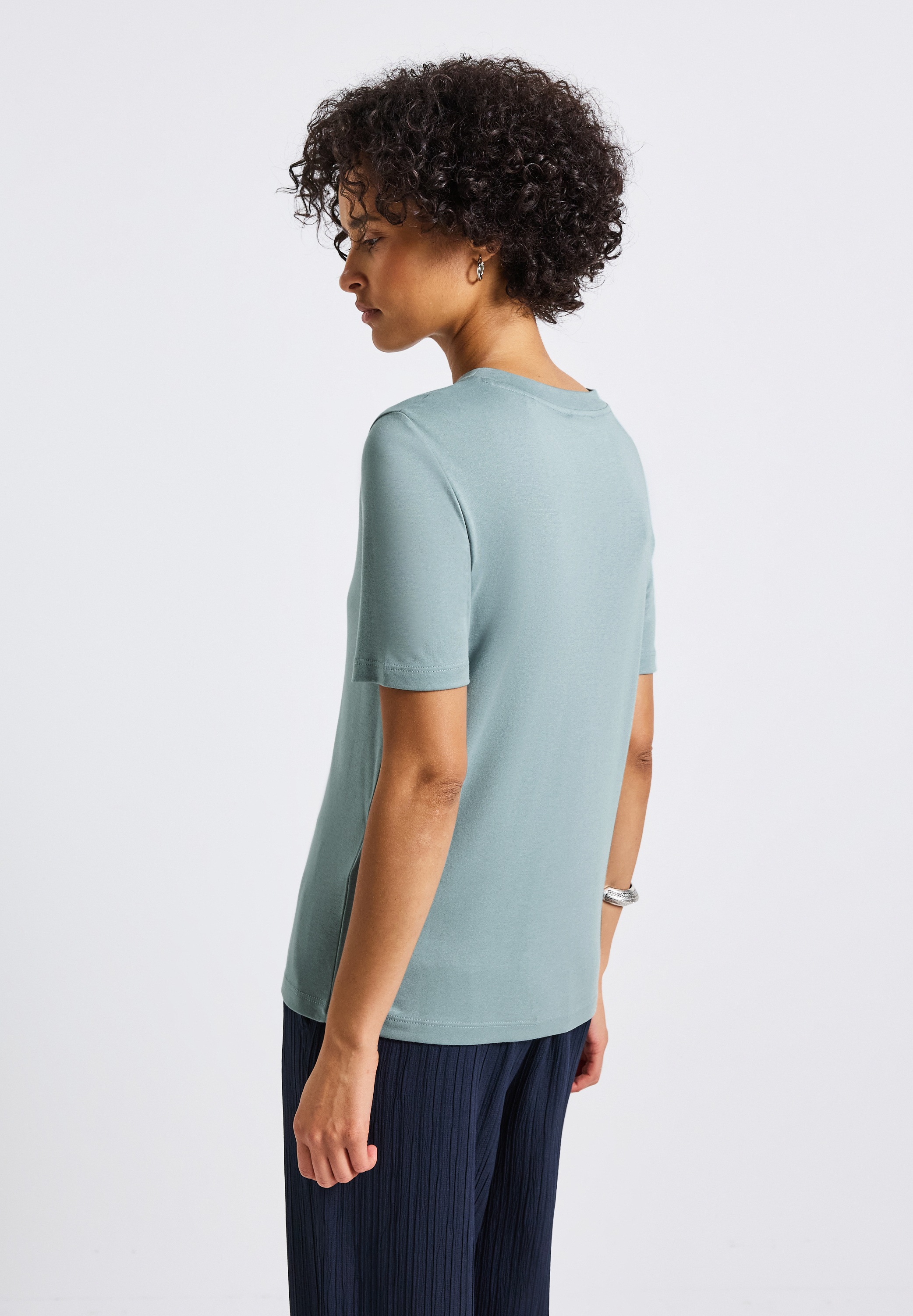 STREET ONE T-Shirt, im soften Baumwoll-Mix