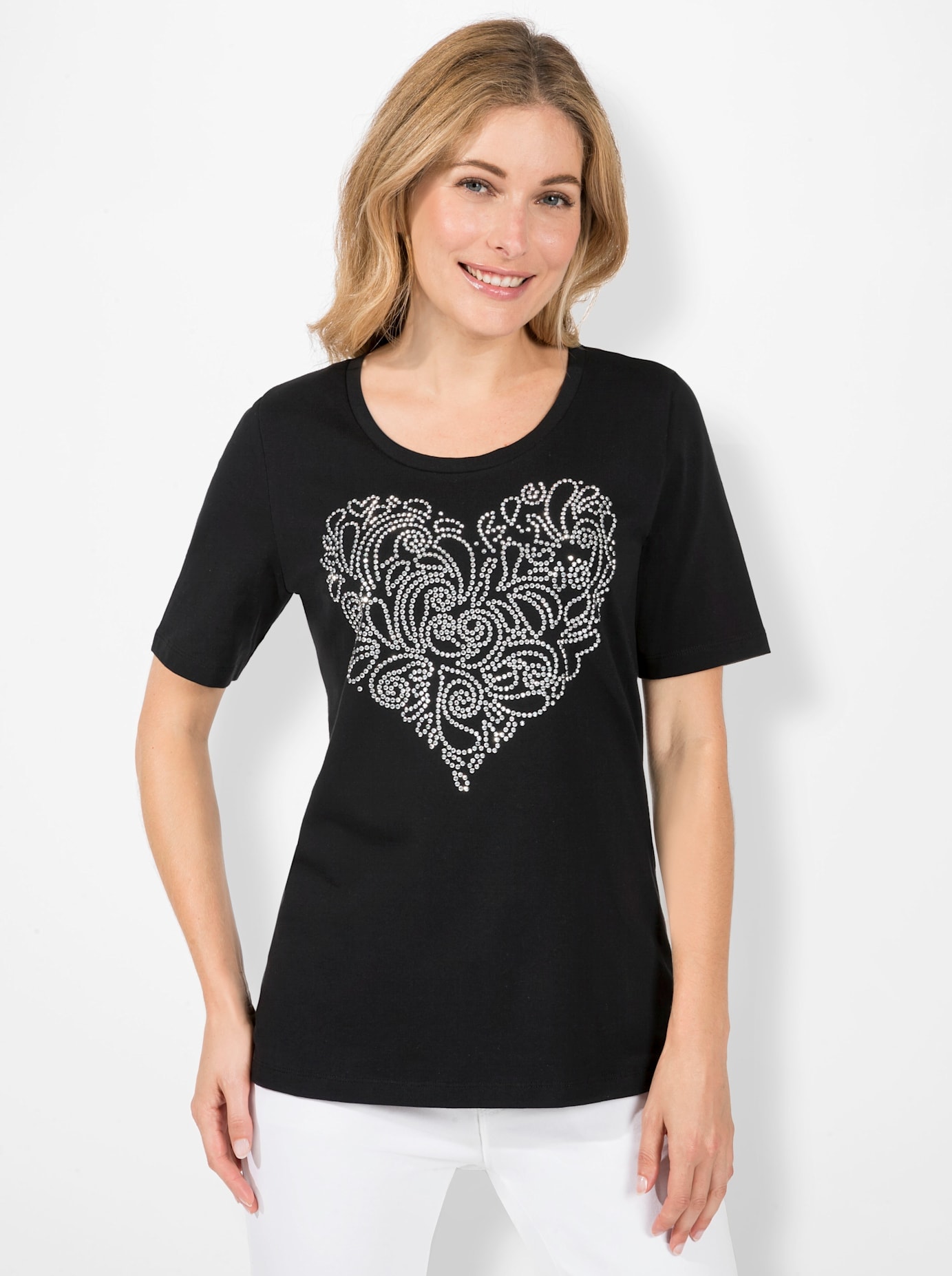 Inspirationen Kurzarmshirt »Shirt«, (1 tlg.)
