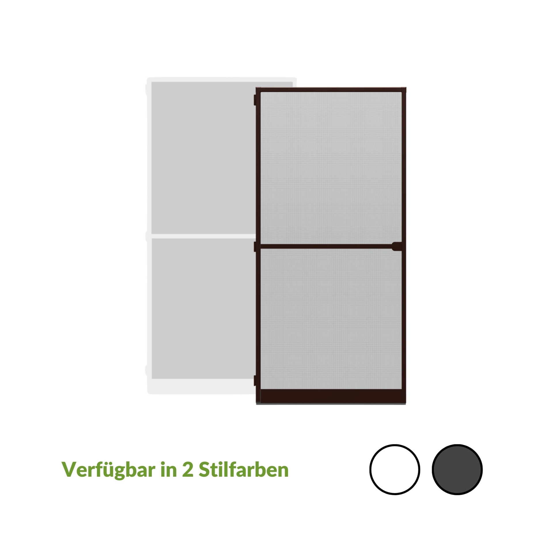Windhager Insektenschutz-Tür »Mosquito Stop, Rahmentür aus Alurahmen, für Balkon‑ und Terrassentüren« Fliegengitter-Tür erhältlich in weiß oder anthrazit, 100 x 210 cm