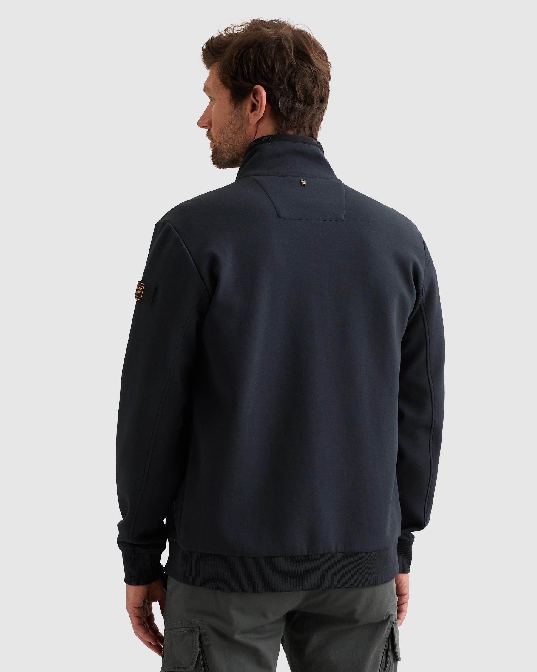 PME LEGEND Sweatjacke seitliche Eingrifftaschen mit Reißverschluss günstig online kaufen