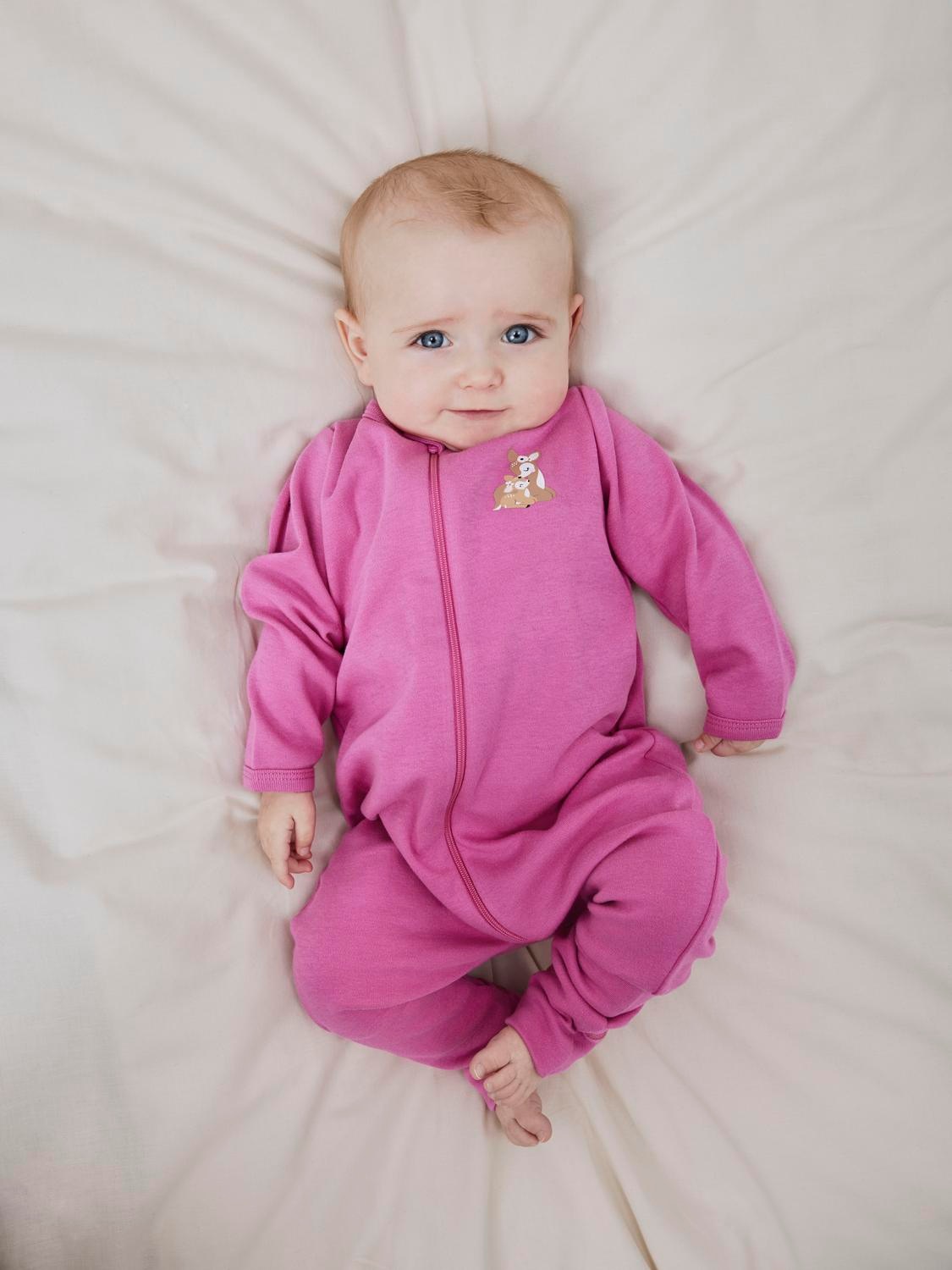 Thumbnail - Name It Schlafanzug "NBFNIGHTSUIT 2P ZIP FF ROSE DEER NOOS" Packung, 2 tlg.