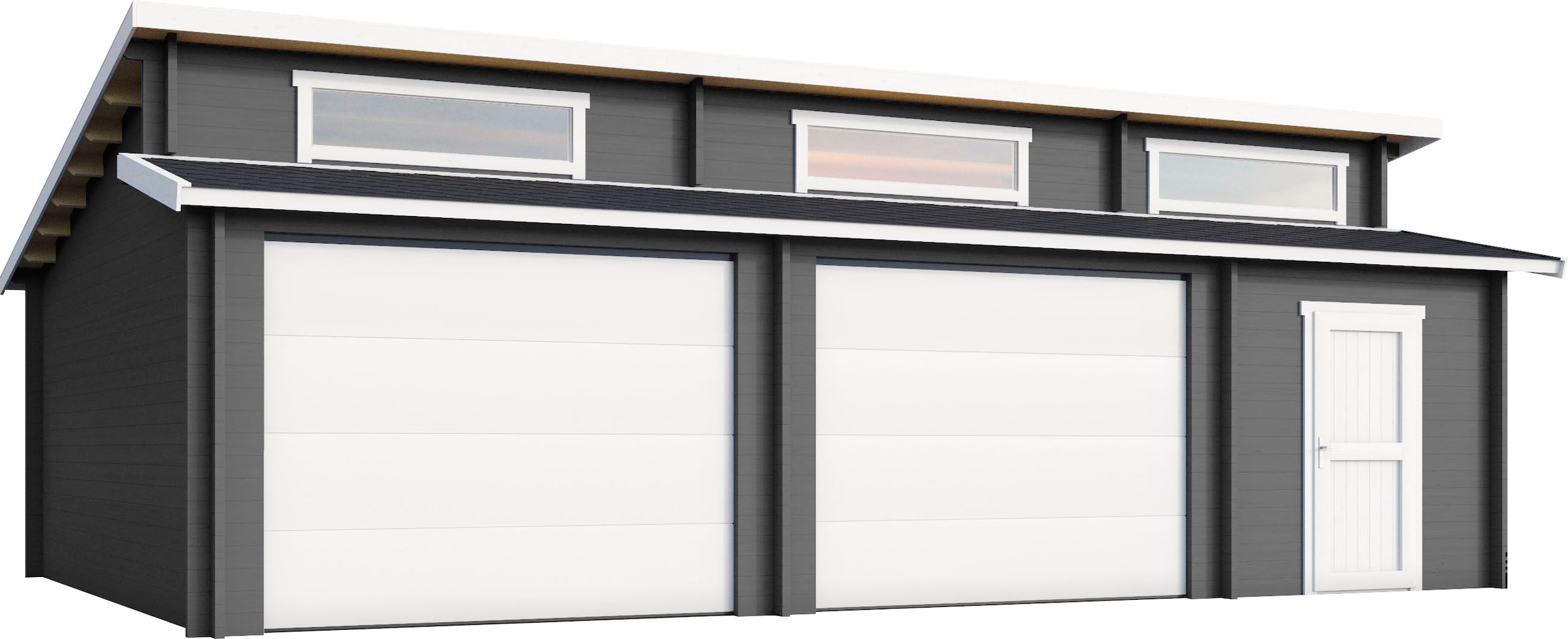Reguläre Ware LASITA MAJA Garage online geeignet), kaufen Für Garage BAUR Sektionaltore (Set, 2 + Fahrzeuge 2 | »Hawaii«