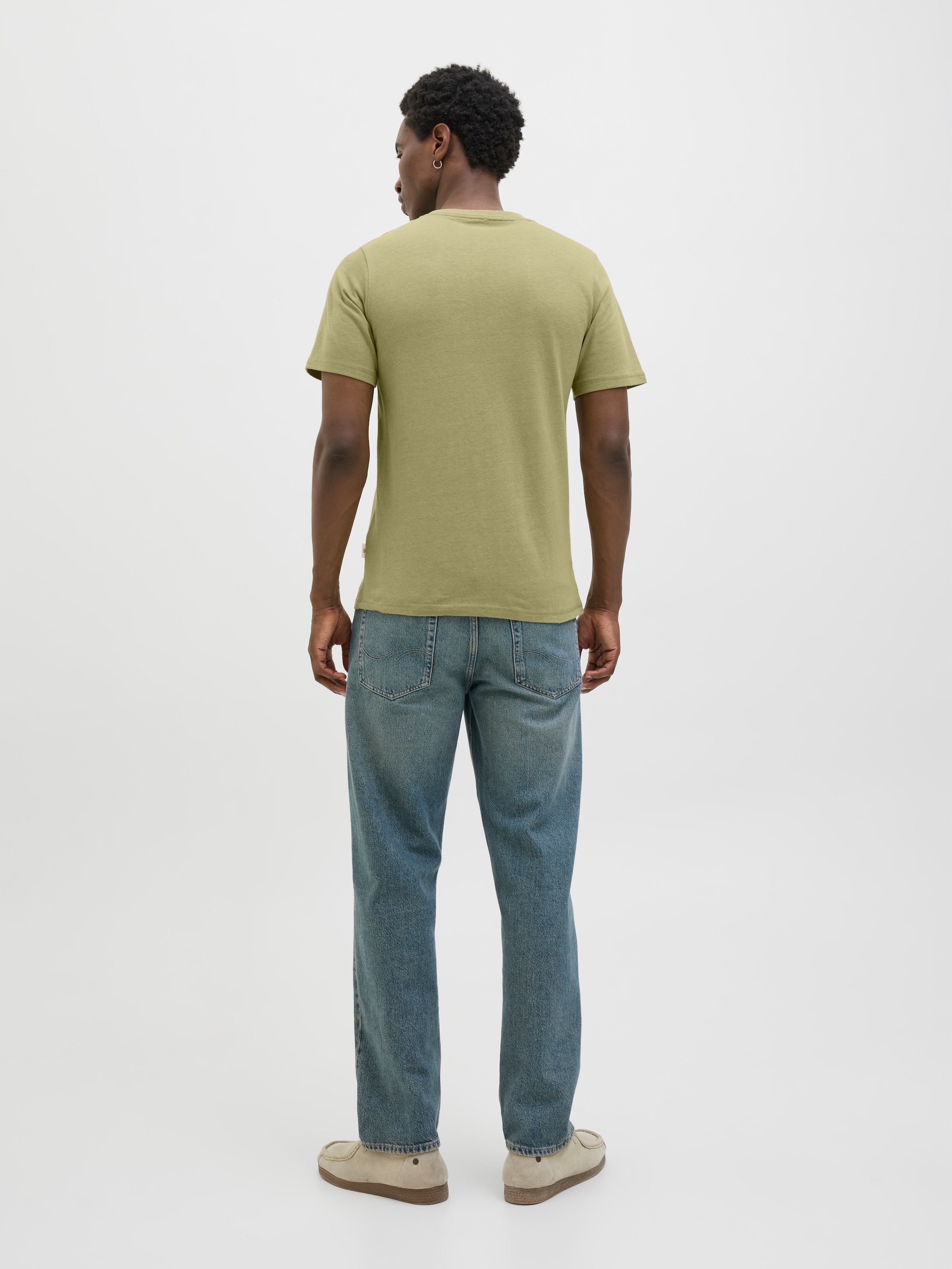 Jack & Jones T-Shirt »JORALMERIA BOLD BRANDING TEE SS CN«, mit Logo Druck