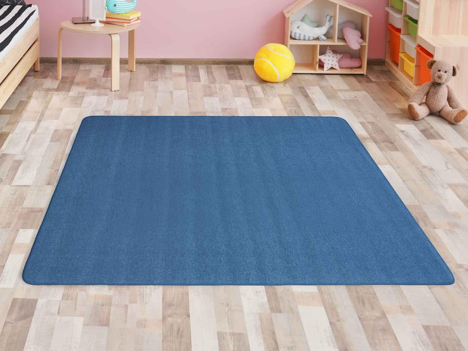 Primaflor-Ideen in Textil Teppich »MACAO«, rechteckig, 5 mm Höhe, Uni Farben, ideal im Wohnzimmer & Schlafzimmer