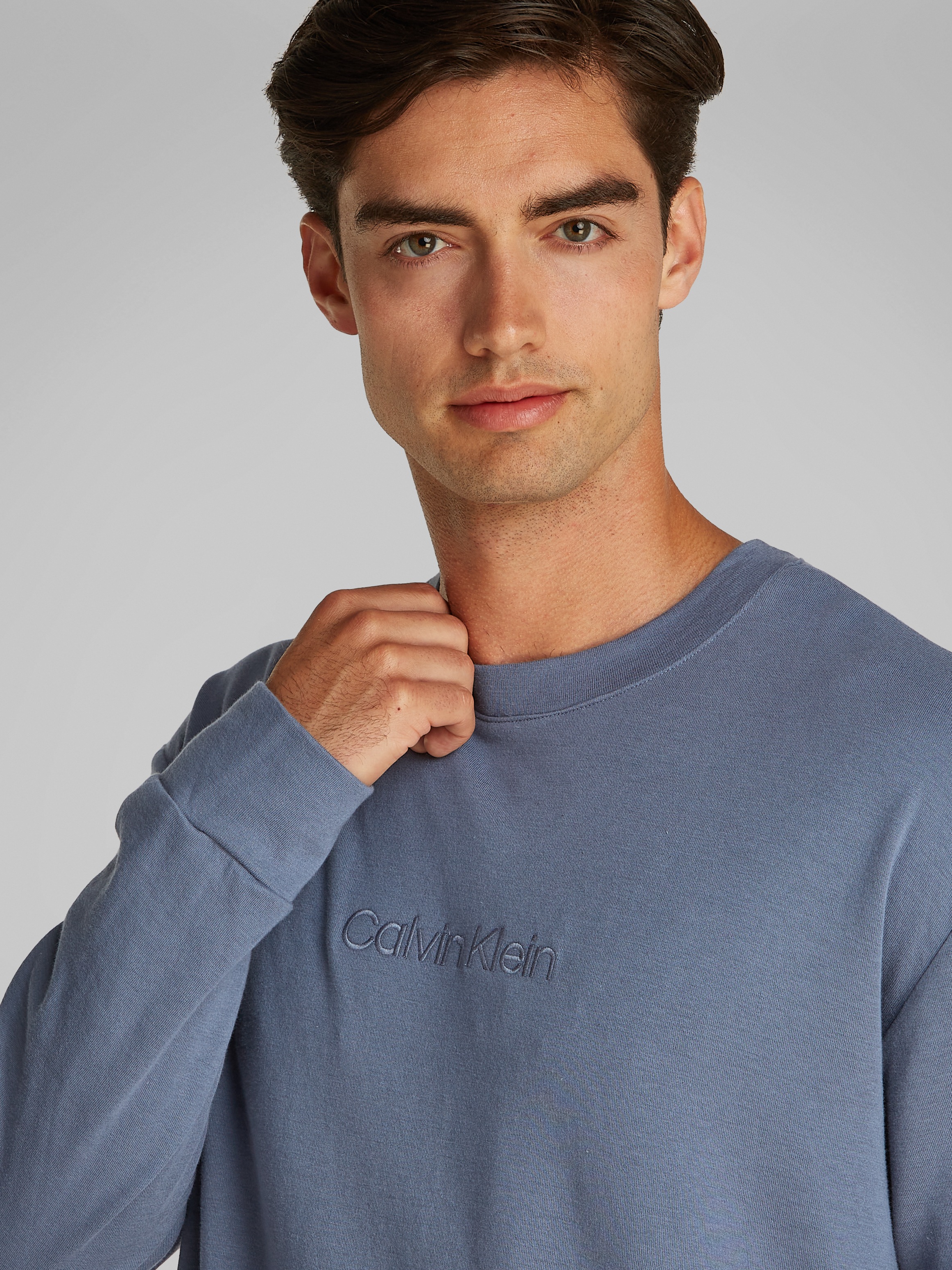 Calvin Klein Underwear Sweatshirt »L/S SWEATSHIRT«, mit Logo-Stickerei