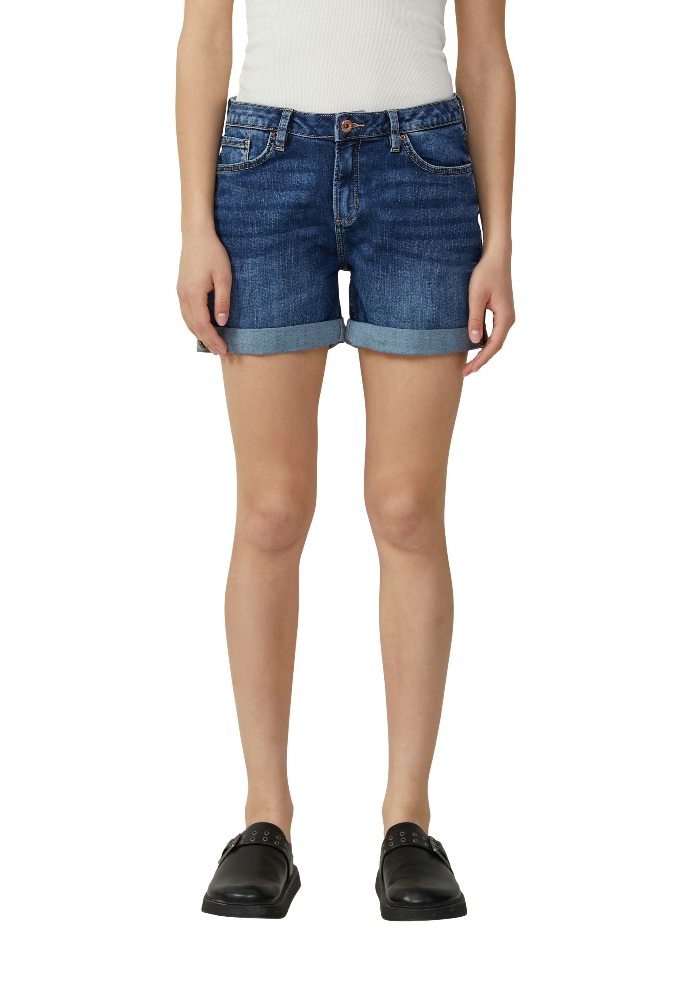 QS Bermudas, Denim, extra kurz günstig online kaufen