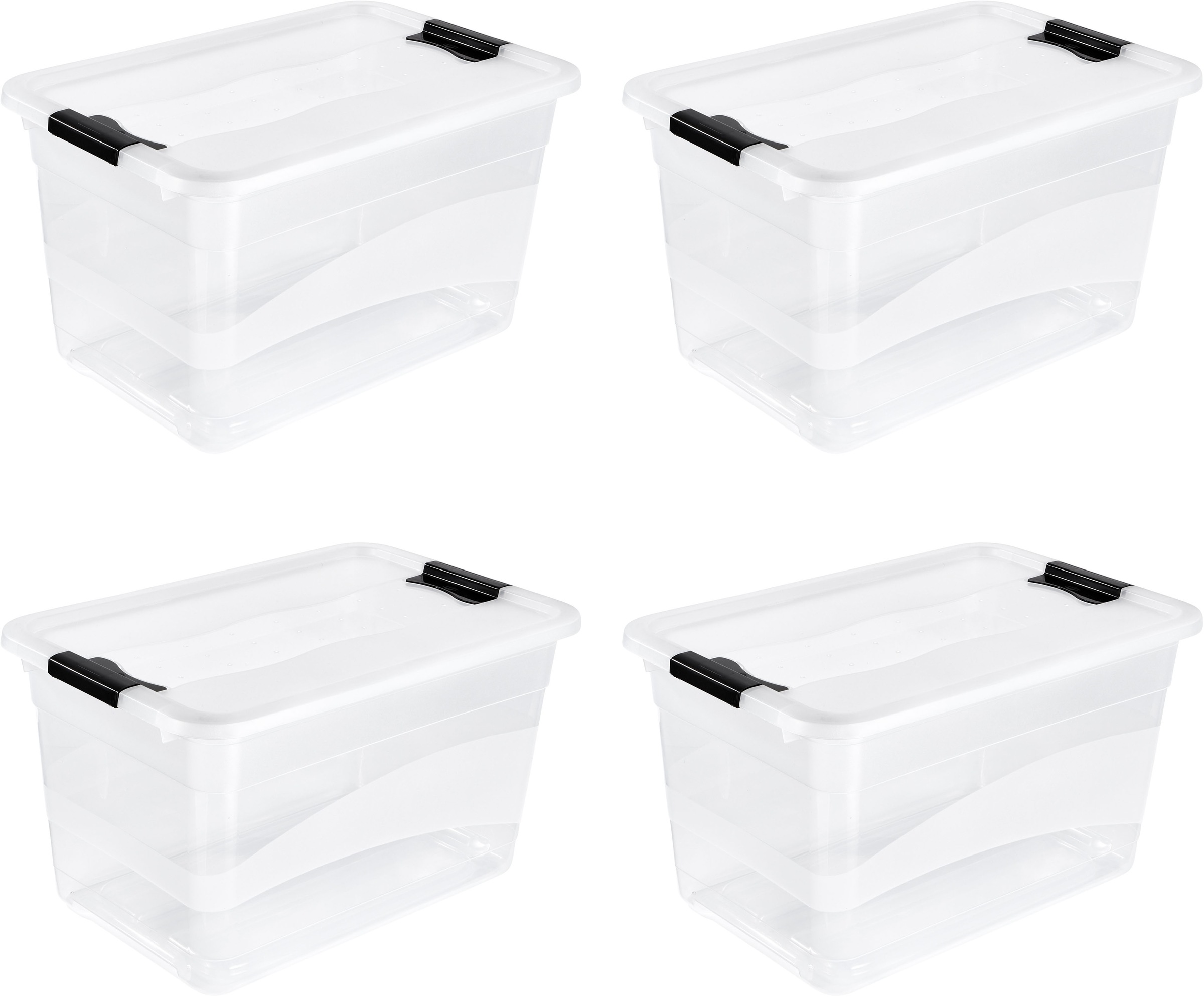 keeeper Aufbewahrungsbox "Cornelia, 4er Set, 52 L, 59,5 x 39,5 x 34 cm" dur günstig online kaufen