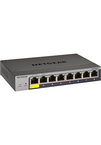 NETGEAR Netzwerk-Switch »GS108Tv3« (1 St.)