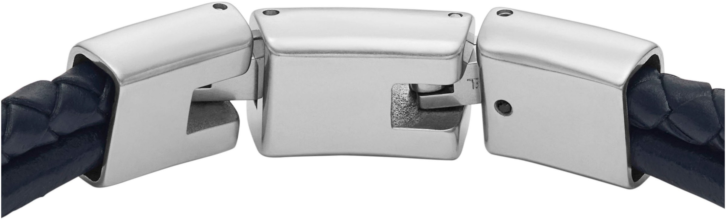 Fossil Armband »Schmuck Geschenk Edelstahl Leder Armschmuck JEWELRY«