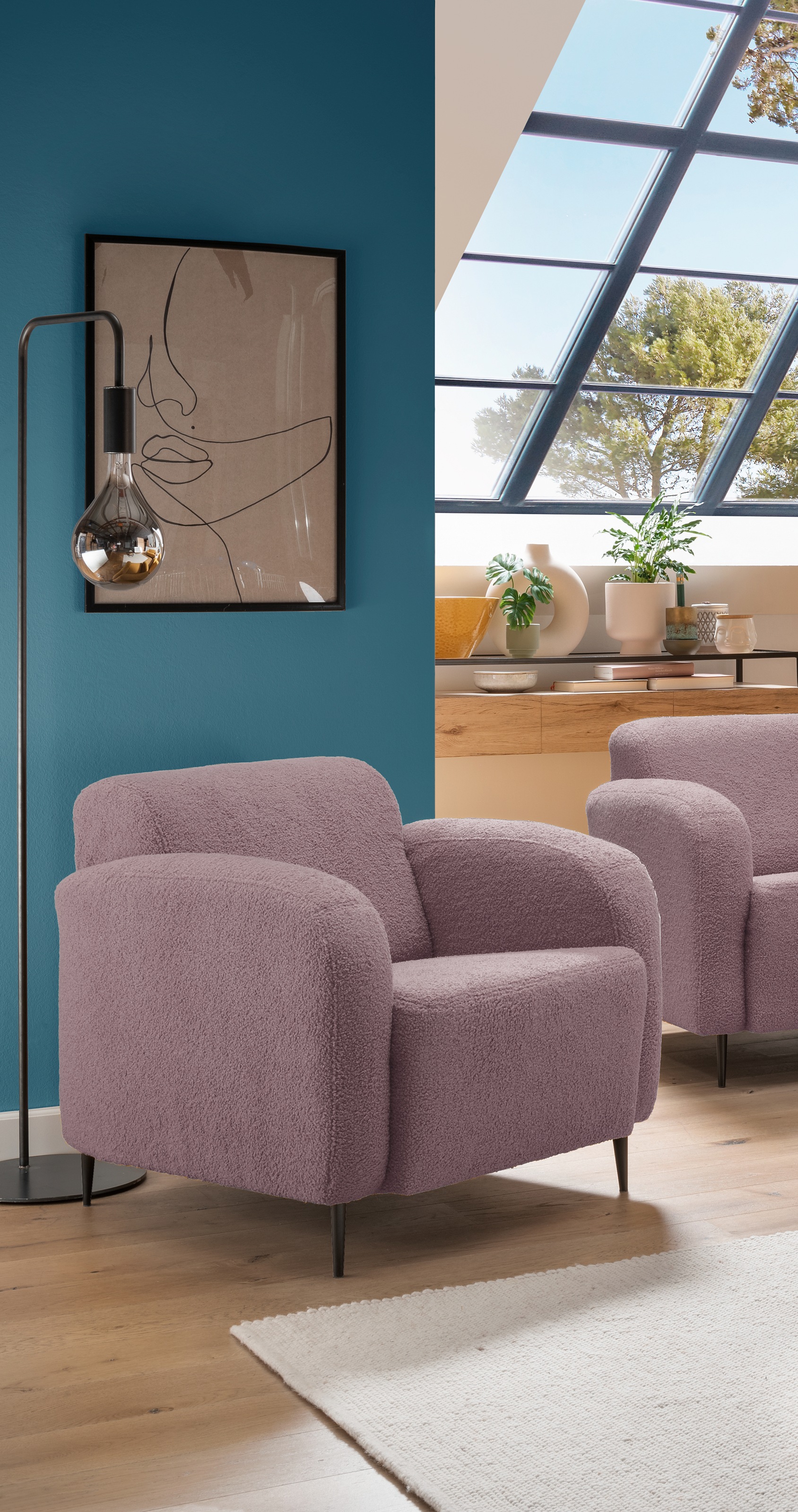 Home affaire Cocktailsessel "Marone" auch als 2-Sitzer und 3-Sitzer erhältl günstig online kaufen