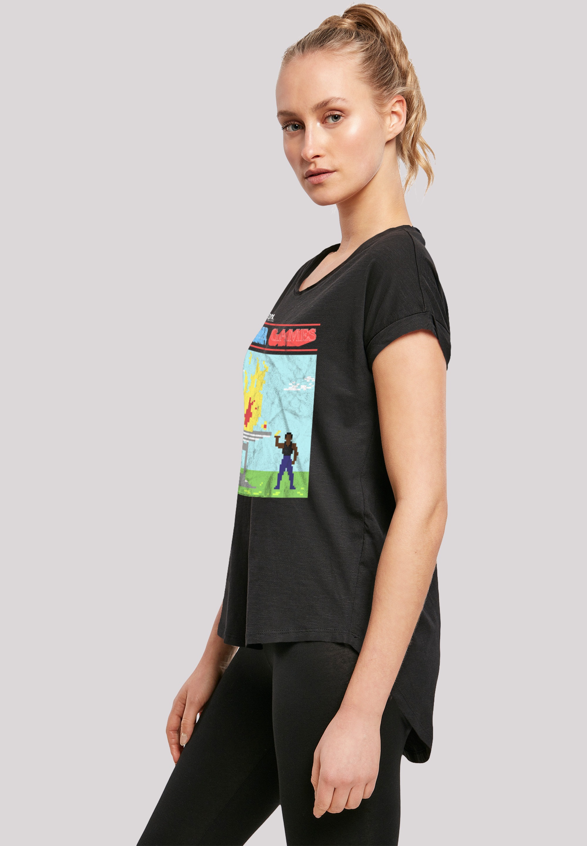 F4NT4STIC T-Shirt »Retro Gaming Summer Games«, Print