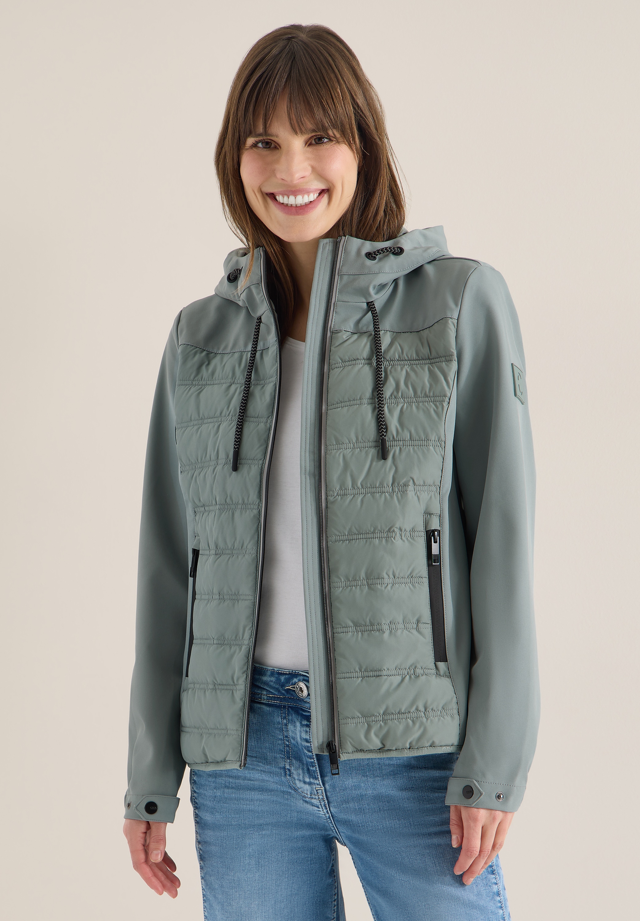 Cecil Softshelljacke mit Kapuze super soft günstig online kaufen