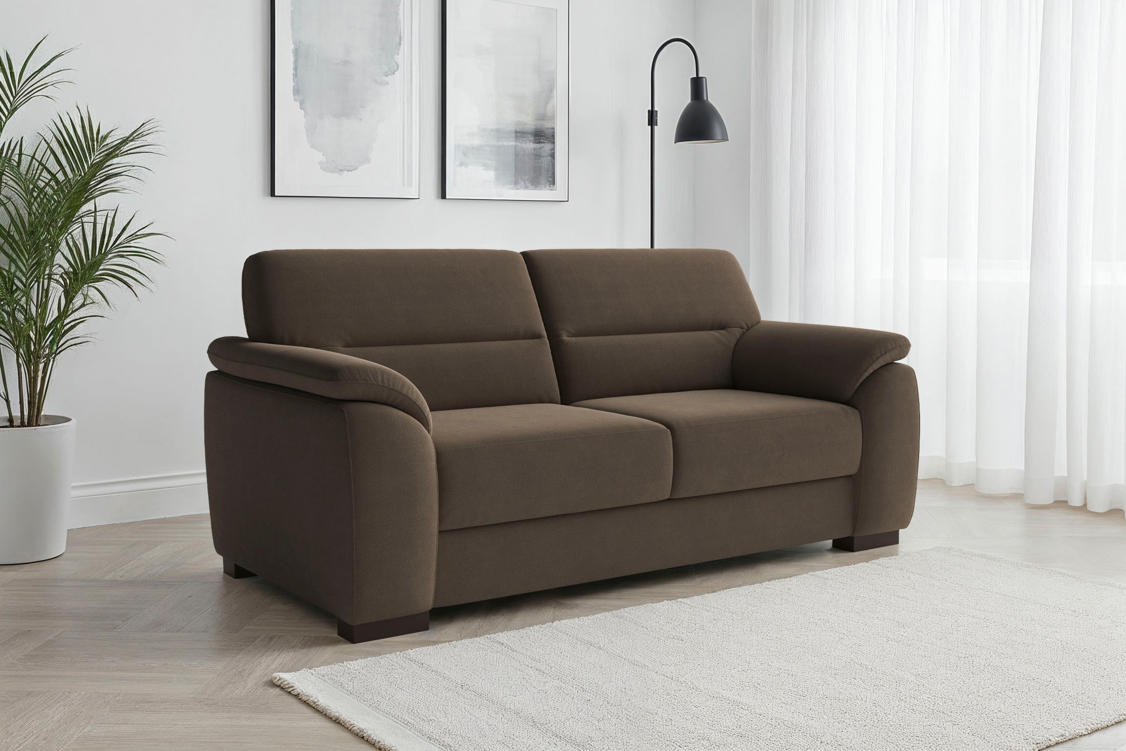 sit&more 2-Sitzer »Montego, B: 168 cm« mit Federkern